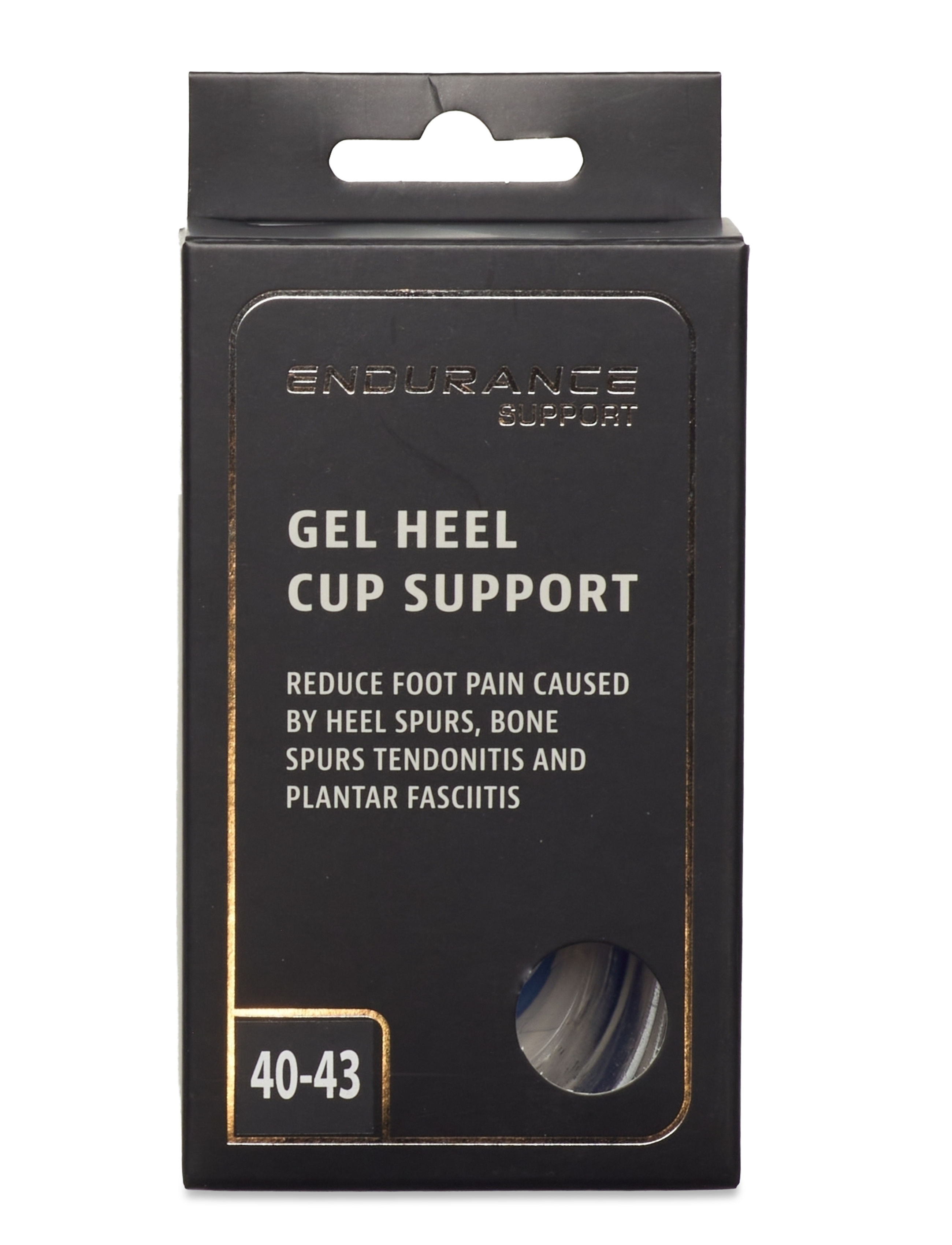 Endurance - Endurance Heel Cup Support - die niedrigsten preise - transparent - 1