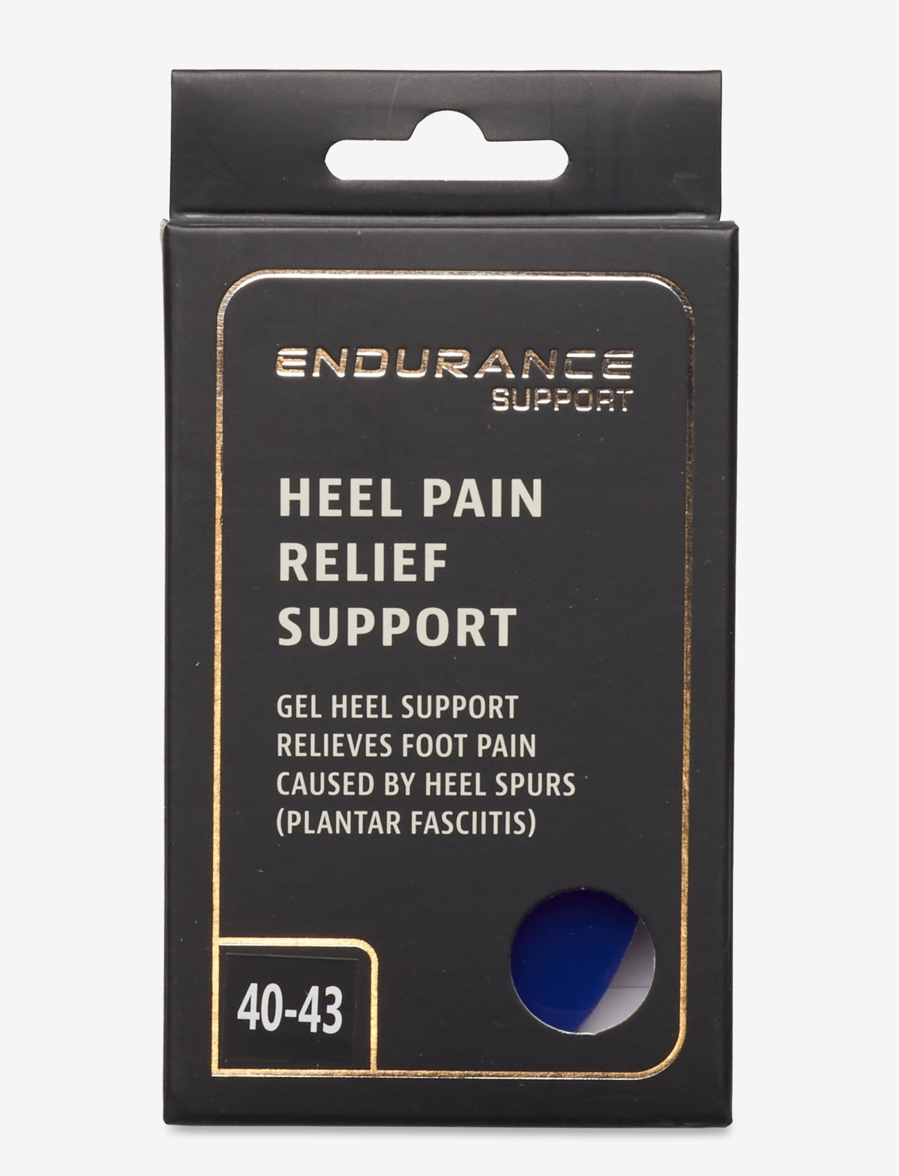 Endurance - Endurance Heel Pain Relief Support - sohlen - transparent - 1