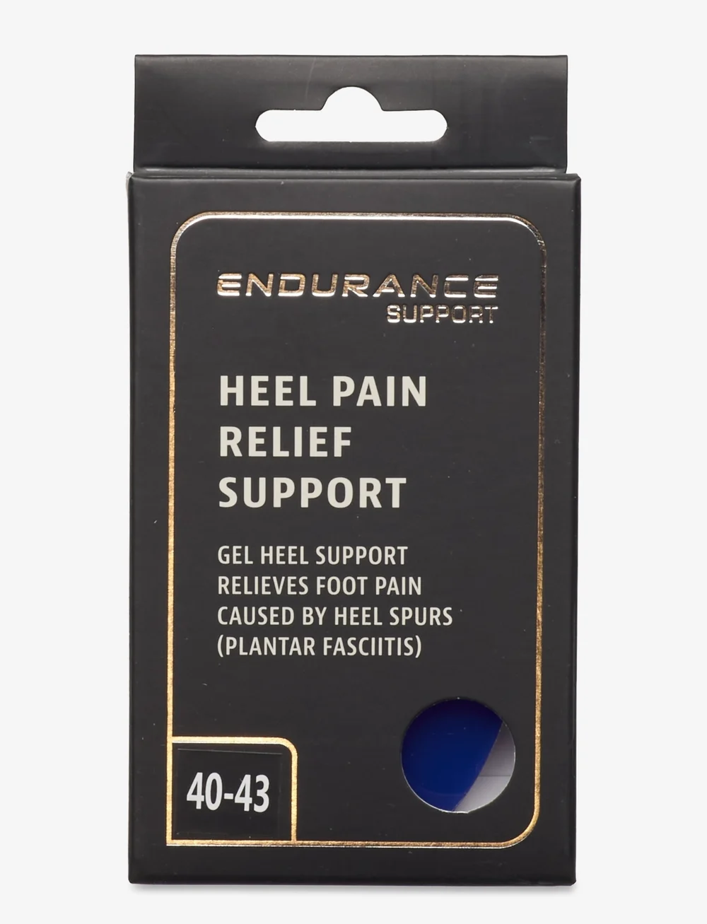 Endurance - Endurance Heel Pain Relief Support - sulor - transparent - 1