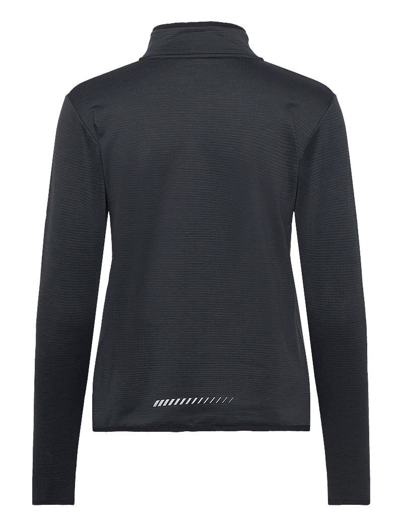 Endurance - Vironic W Waffle Melange Loose Fit - kampsunid ja vahekihid - black - 2