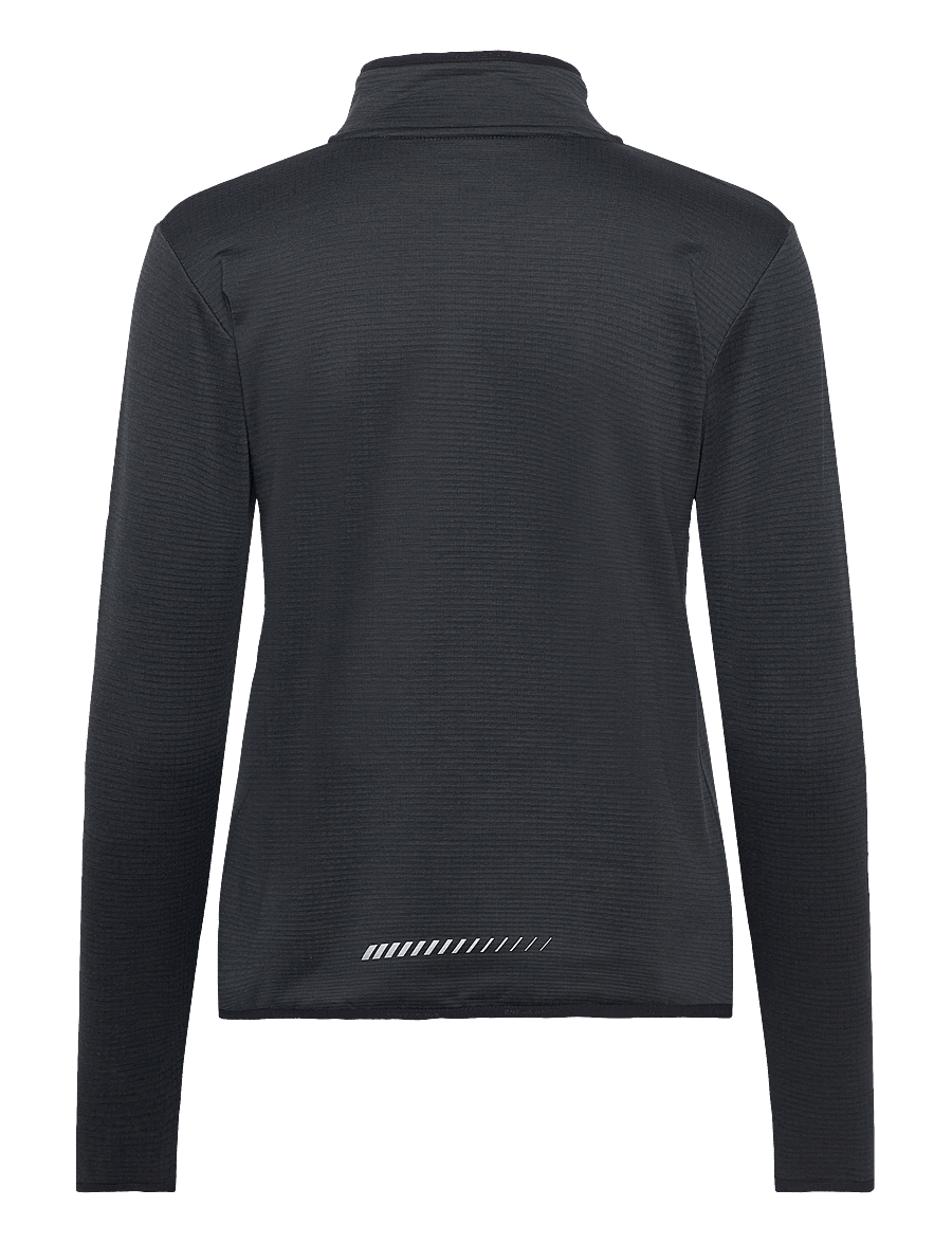 Endurance - Vironic W Waffle Melange Loose Fit - fleecet ja välikerrokset - black - 2