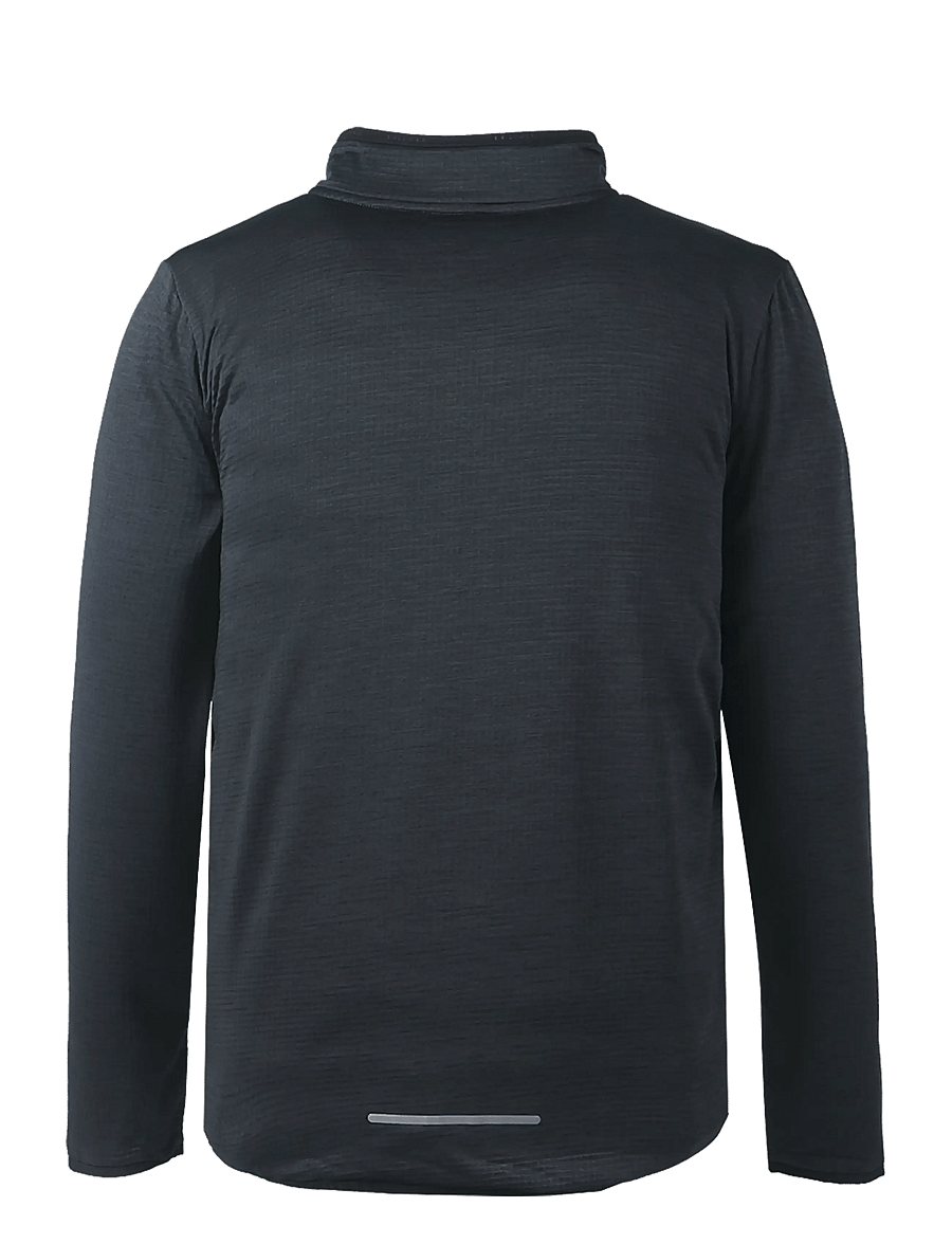 Endurance - Ledger M Waffle Melange Midlayer - fleece & mellanlager - black - 2