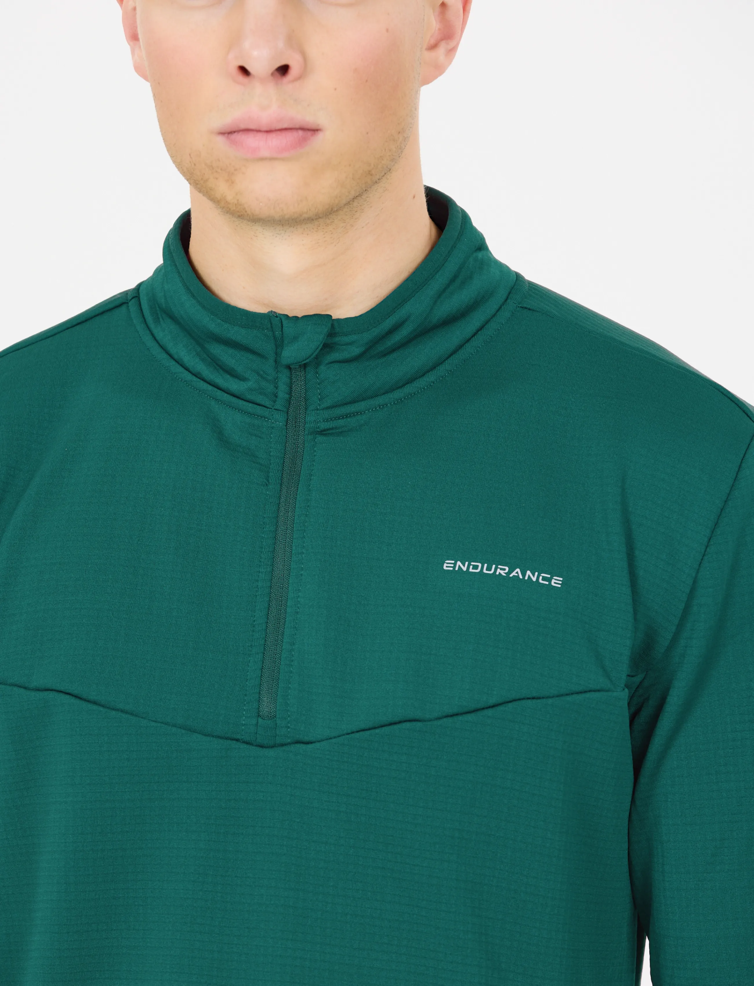 ENDURANCE Ledger M Waffle Melange Midlayer tröjor herr – bild 5