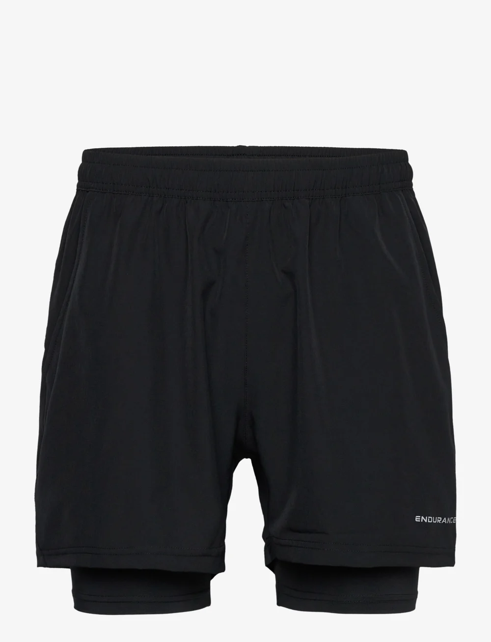 Endurance - Gatun M 2-in-1 Shorts - laufshorts - black (c) - 1