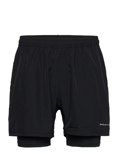 Endurance Gatun M 2-in-1 Shorts - Træningsshorts - BLACK (C) / black