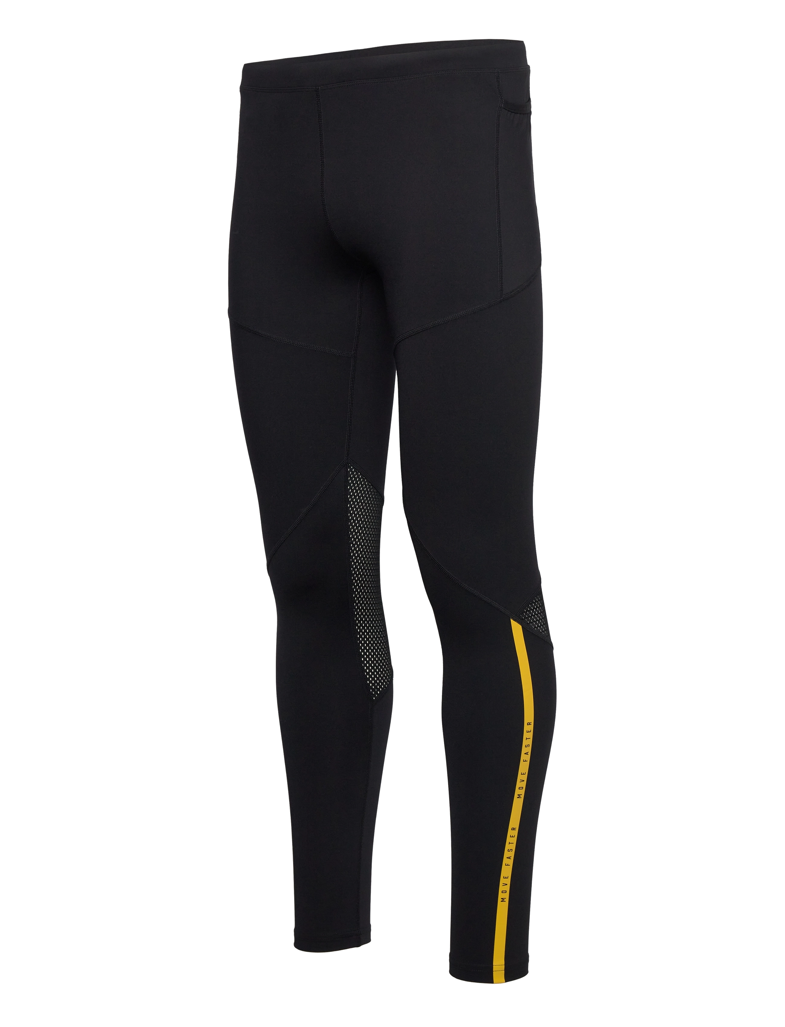 Endurance - Samien M Long Tights - yellow - 4