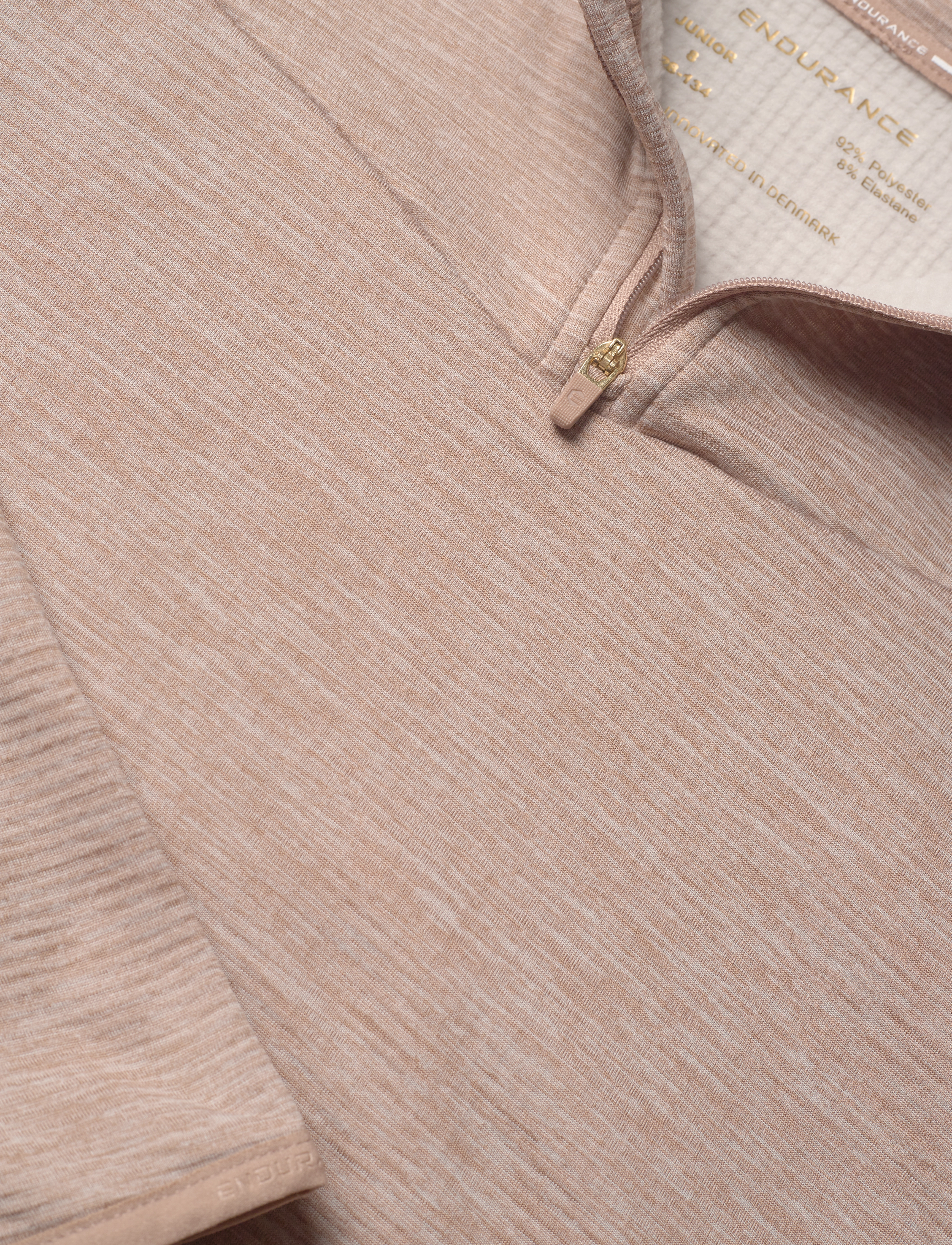 Endurance - Ledger Jr. Waffle Midlayer - warm taupe - 1