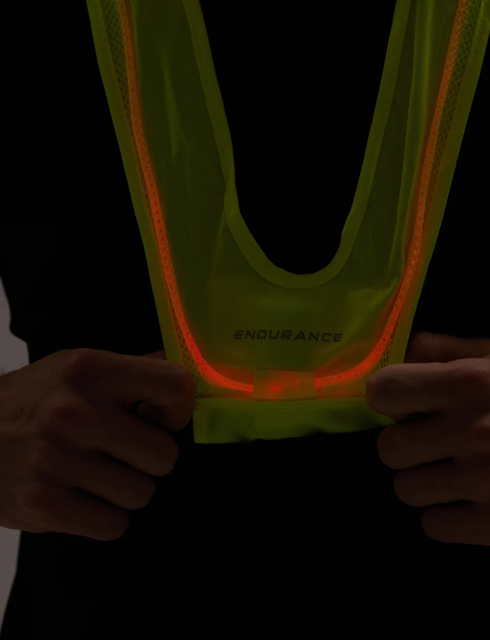 Endurance - Bayker Unisex LED Vest - løbeudstyr - safety yellow - 5