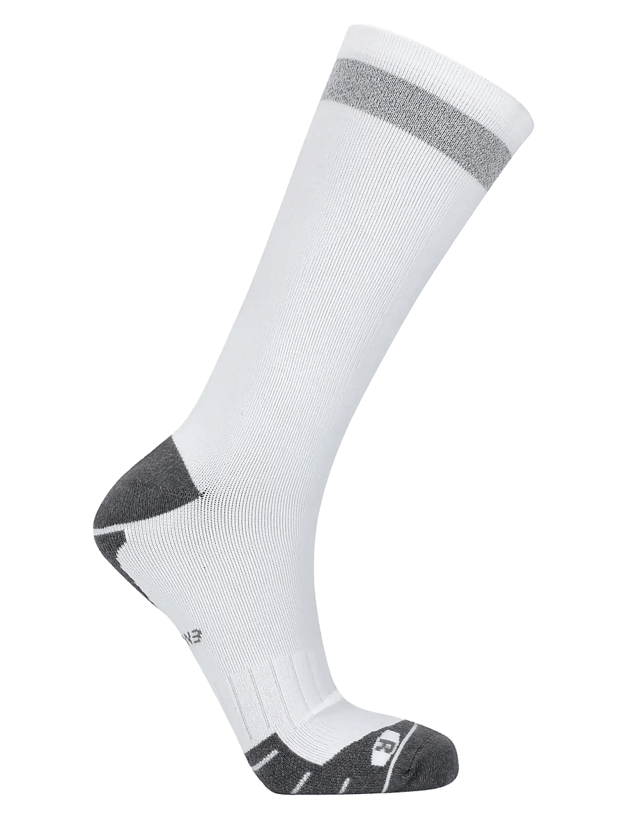 Endurance - Torent Reflective Mid Length Runnin - sportstrømper - white - 2
