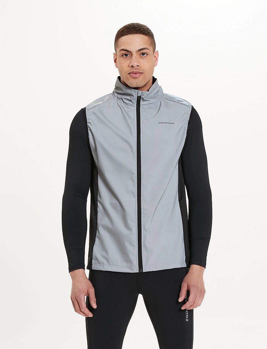 Endurance - Peelier M Light The Night Vest - outdoor - reflex - 3