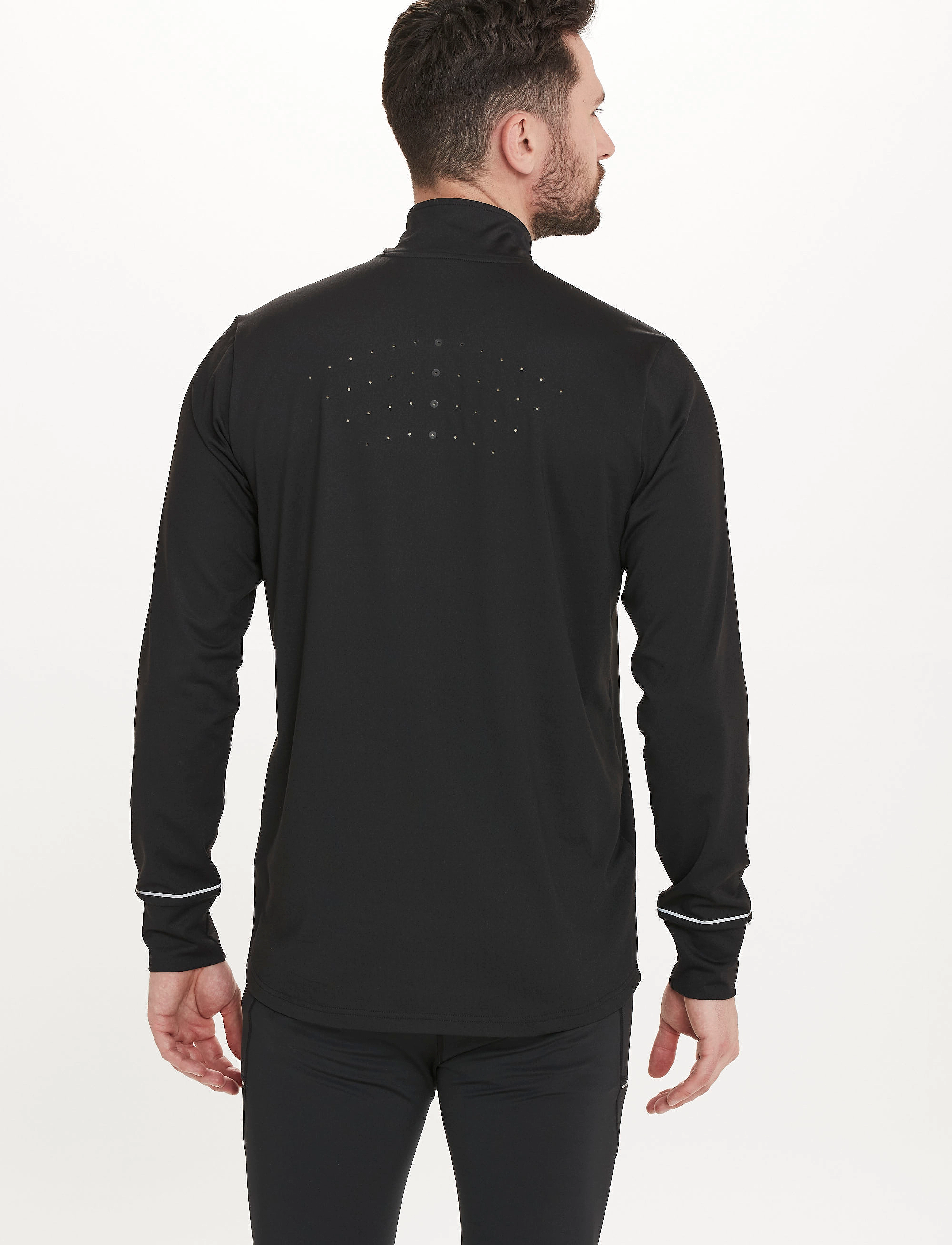 Endurance - Croon M Light The Night Midlayer - black - 4
