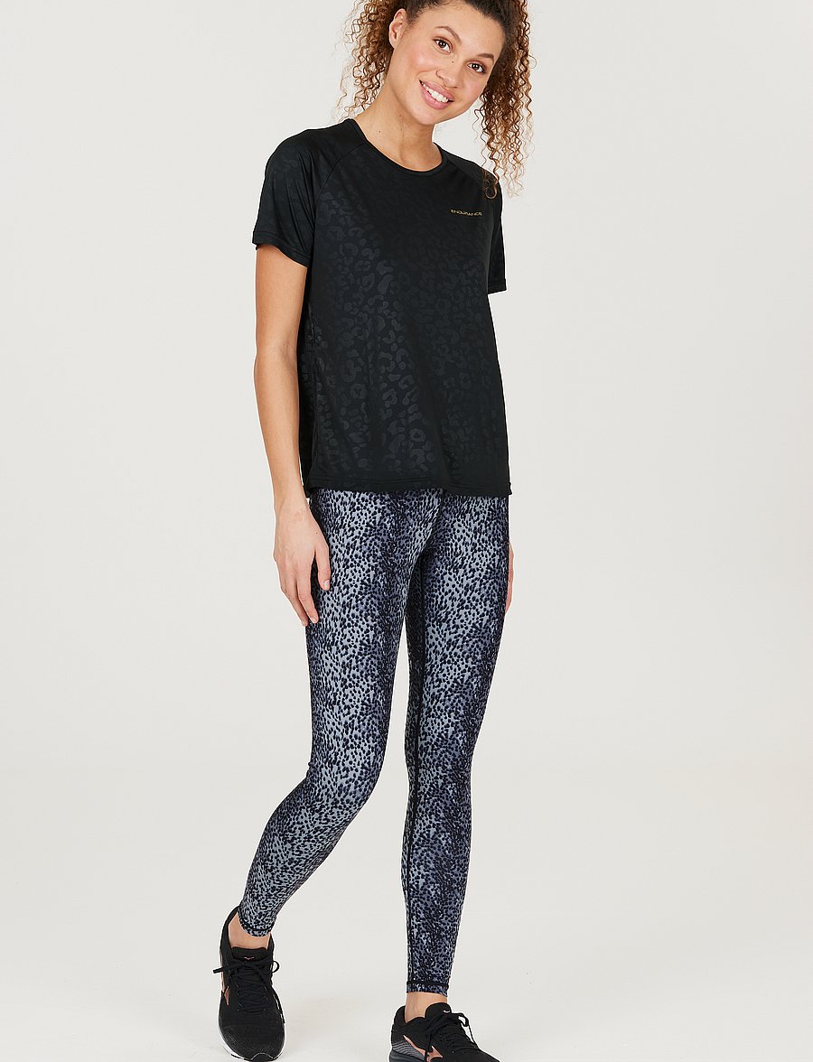 Endurance - Somna W Print Waist Tights - tights - print 3554 - 0