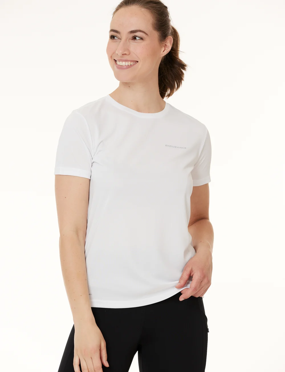 Endurance - Keily W S/S Tee - t-shirts - white - 3