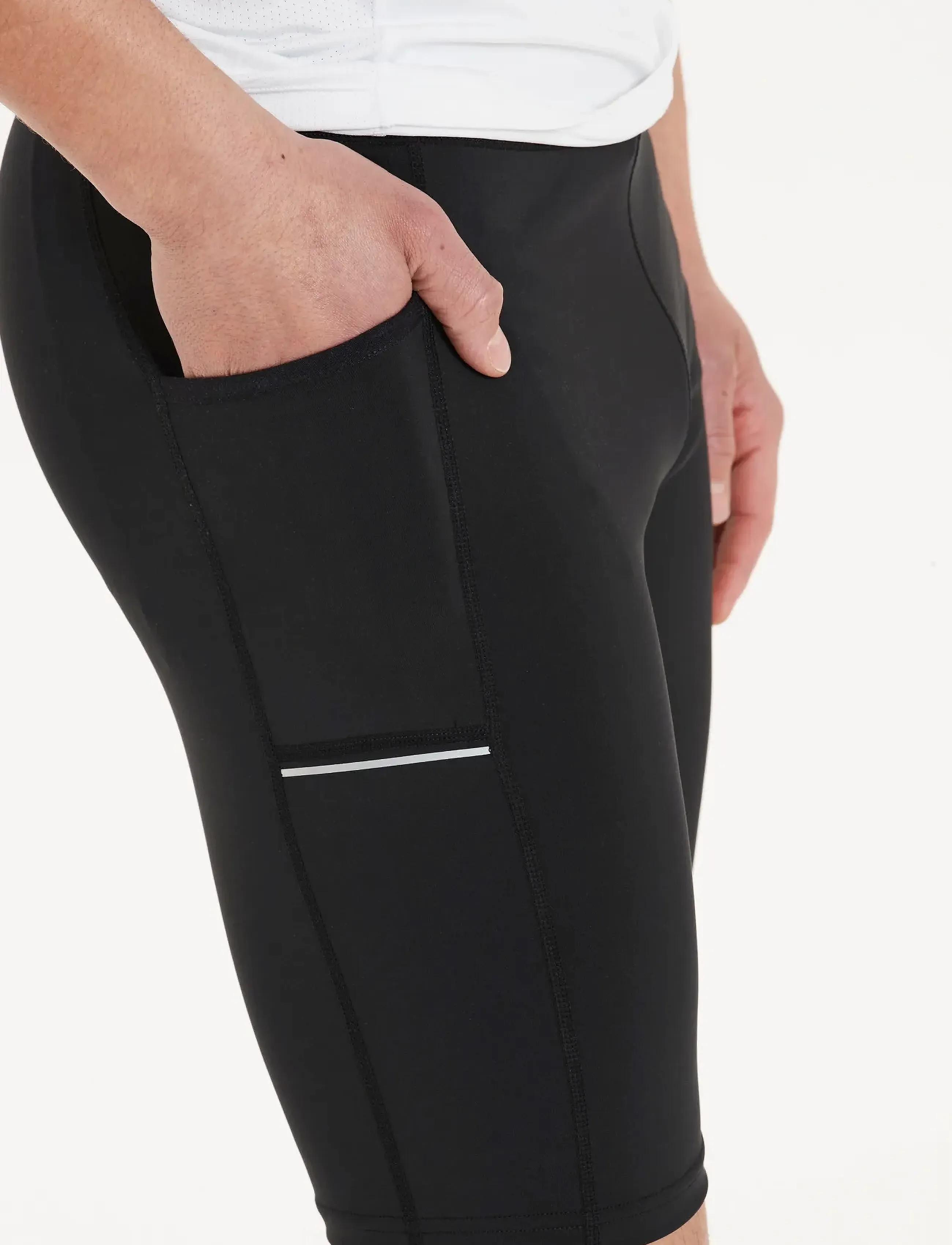 Endurance - Energy V2 M Short Tights - juoksushortsit - black - 5