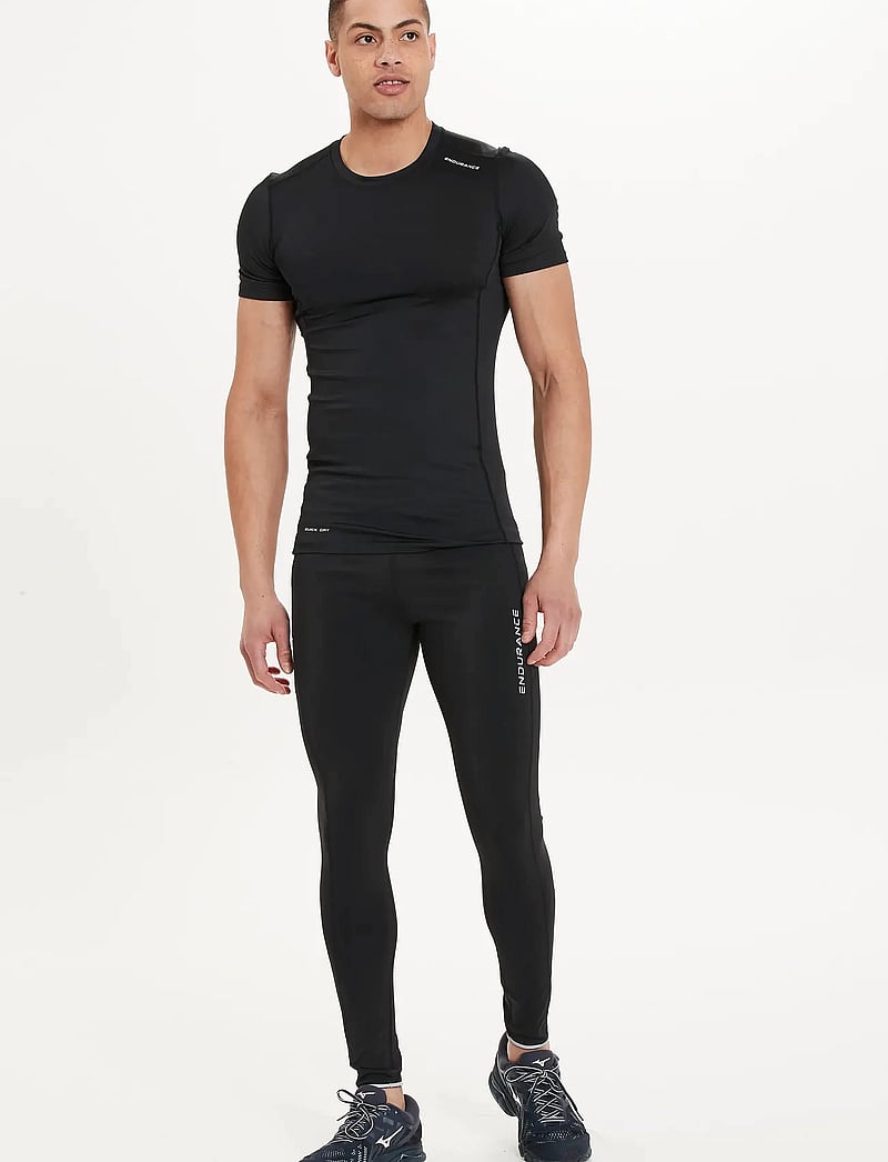 Endurance - Energy V2 M Long Tights - running tights - black - 4