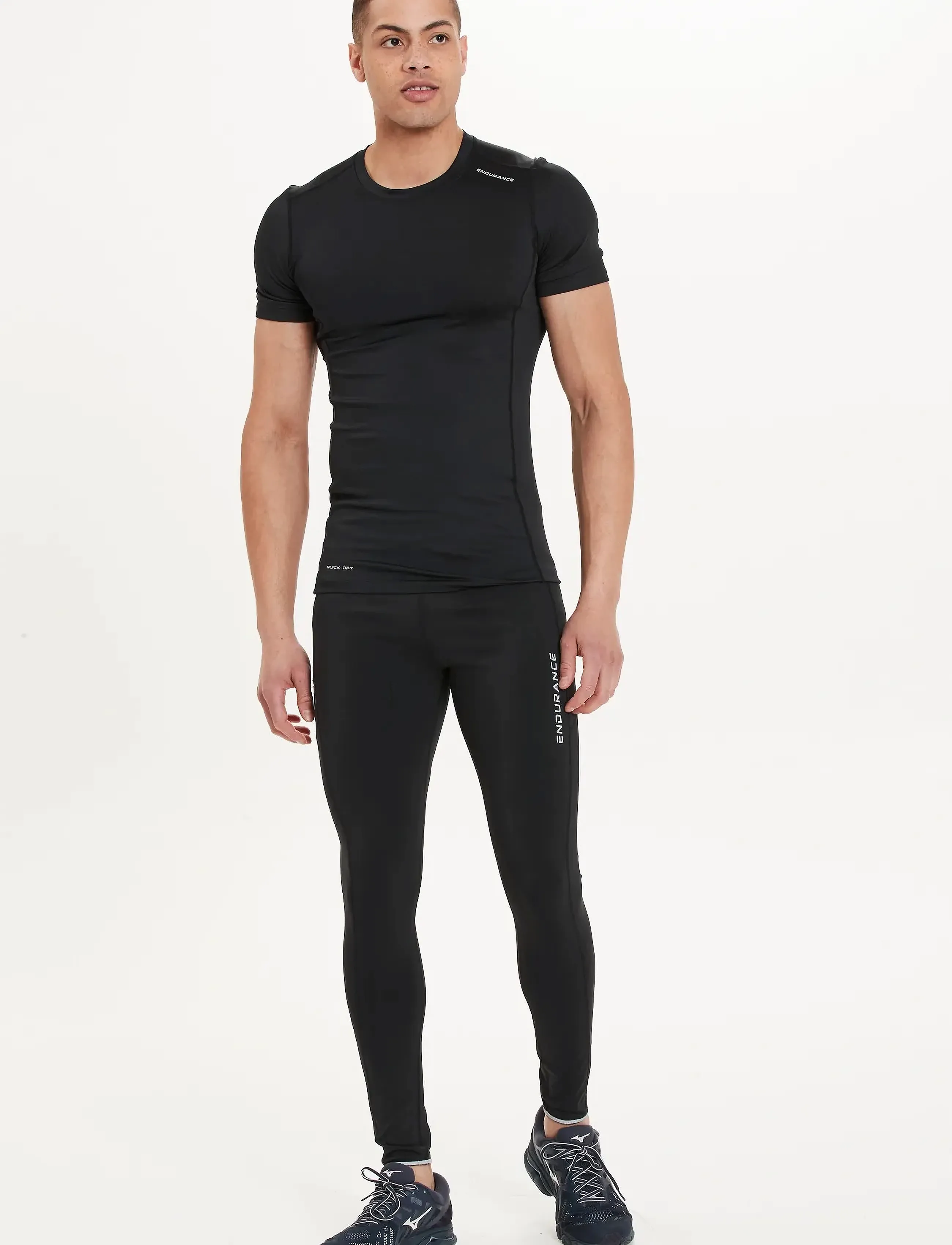 Endurance - Energy V2 M Long Tights - skriešanas legingi - black - 4