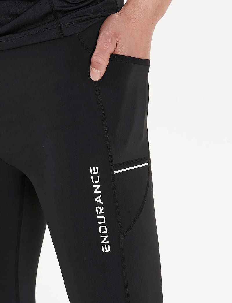 Endurance - Energy V2 M Long Tights - running tights - black - 5