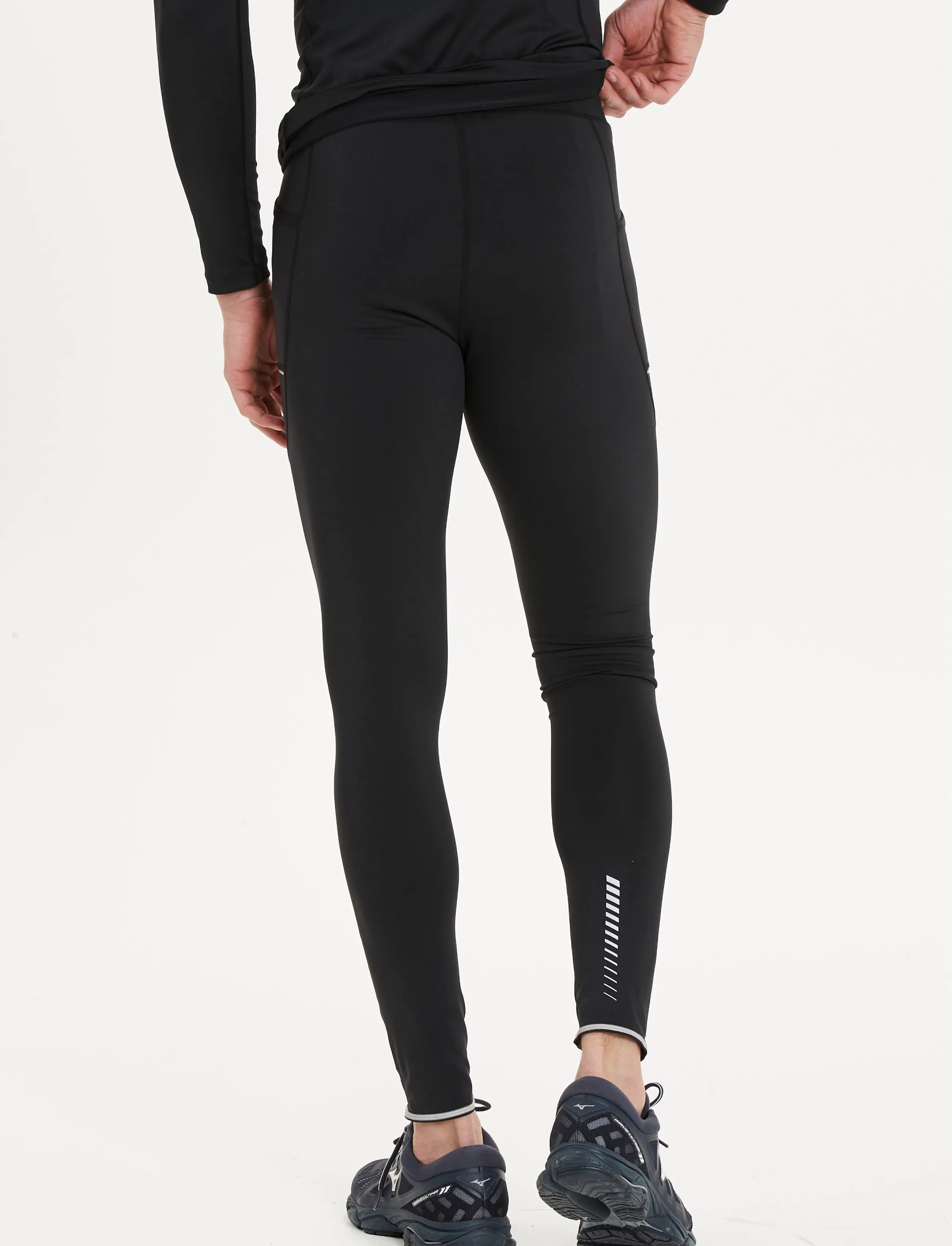 Endurance - Energy V2 M Winter Tights - träningstights - black - 4