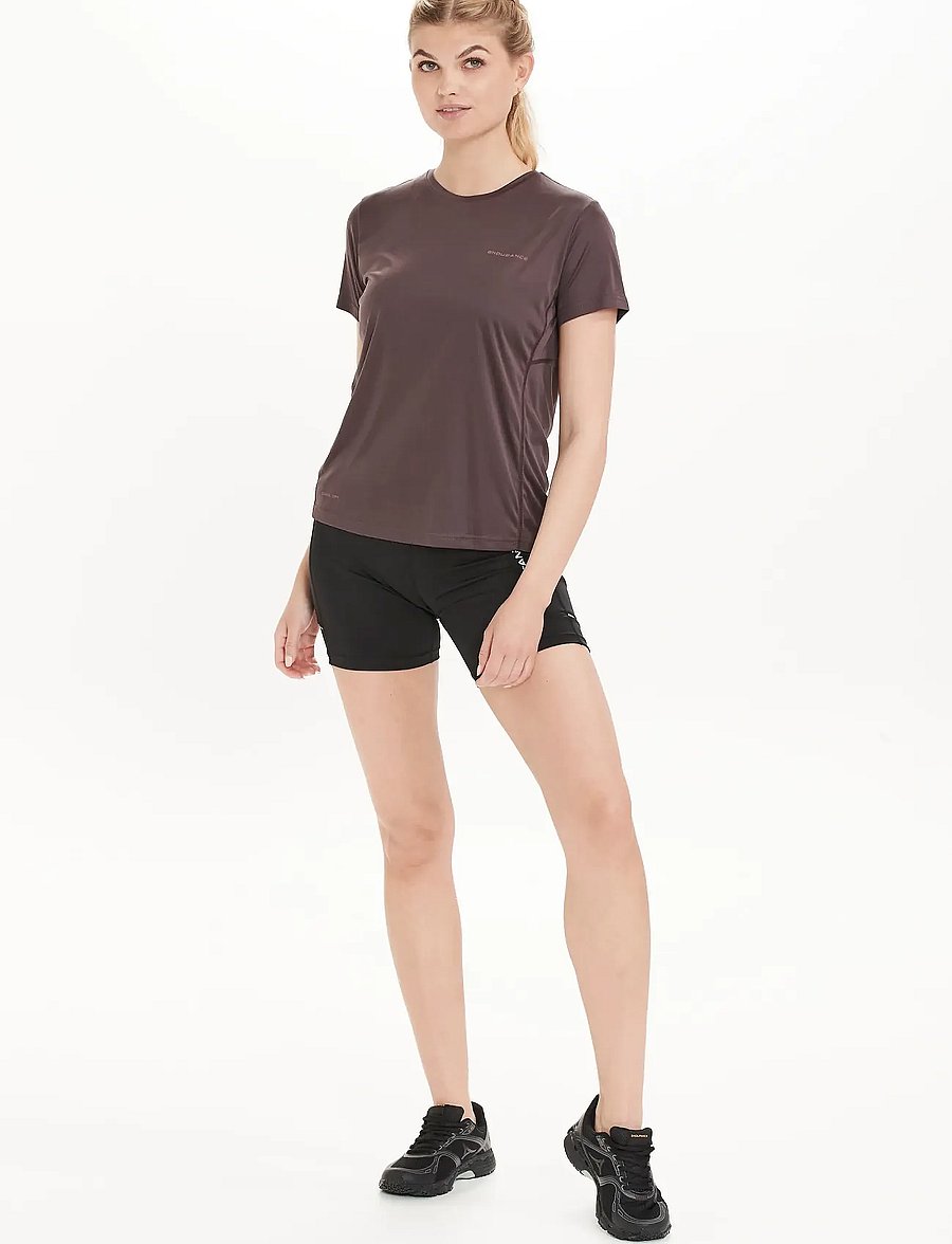 Endurance - Energy V2 W Short Tights - 1/2 länge - black - 5