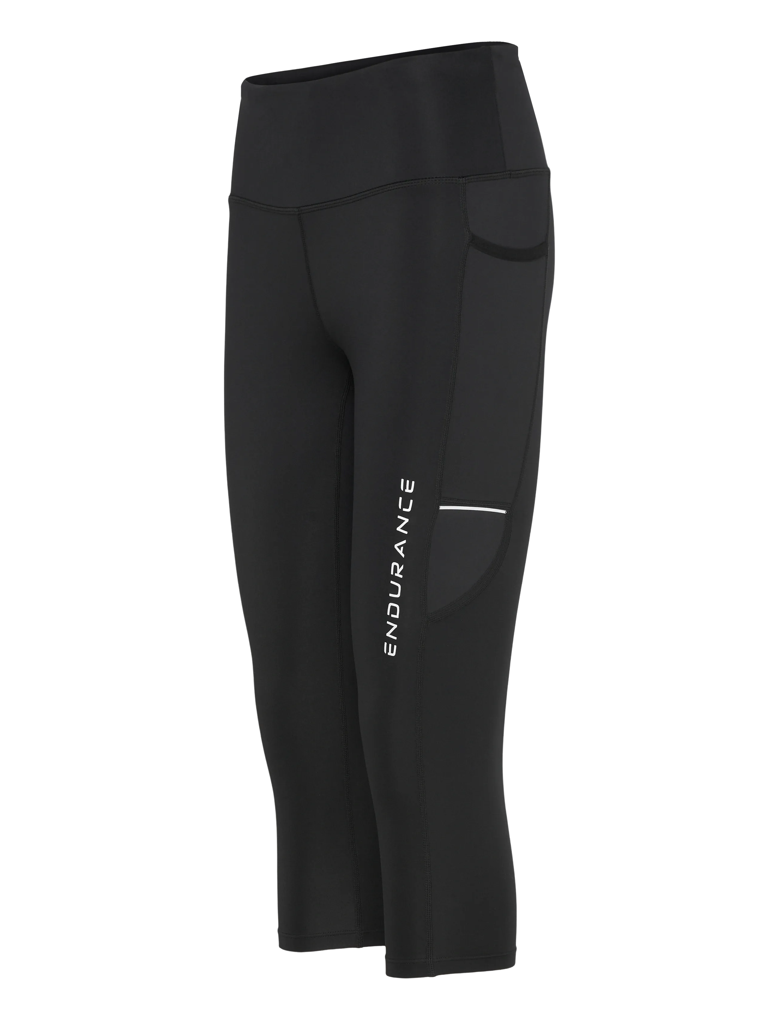 Endurance - Energy V2 W 3/4 Tights - lauftights - black - 3