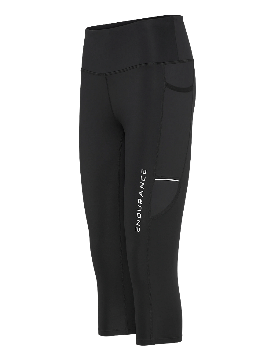 Endurance - Energy V2 W 3/4 Tights - lauftights - black - 3