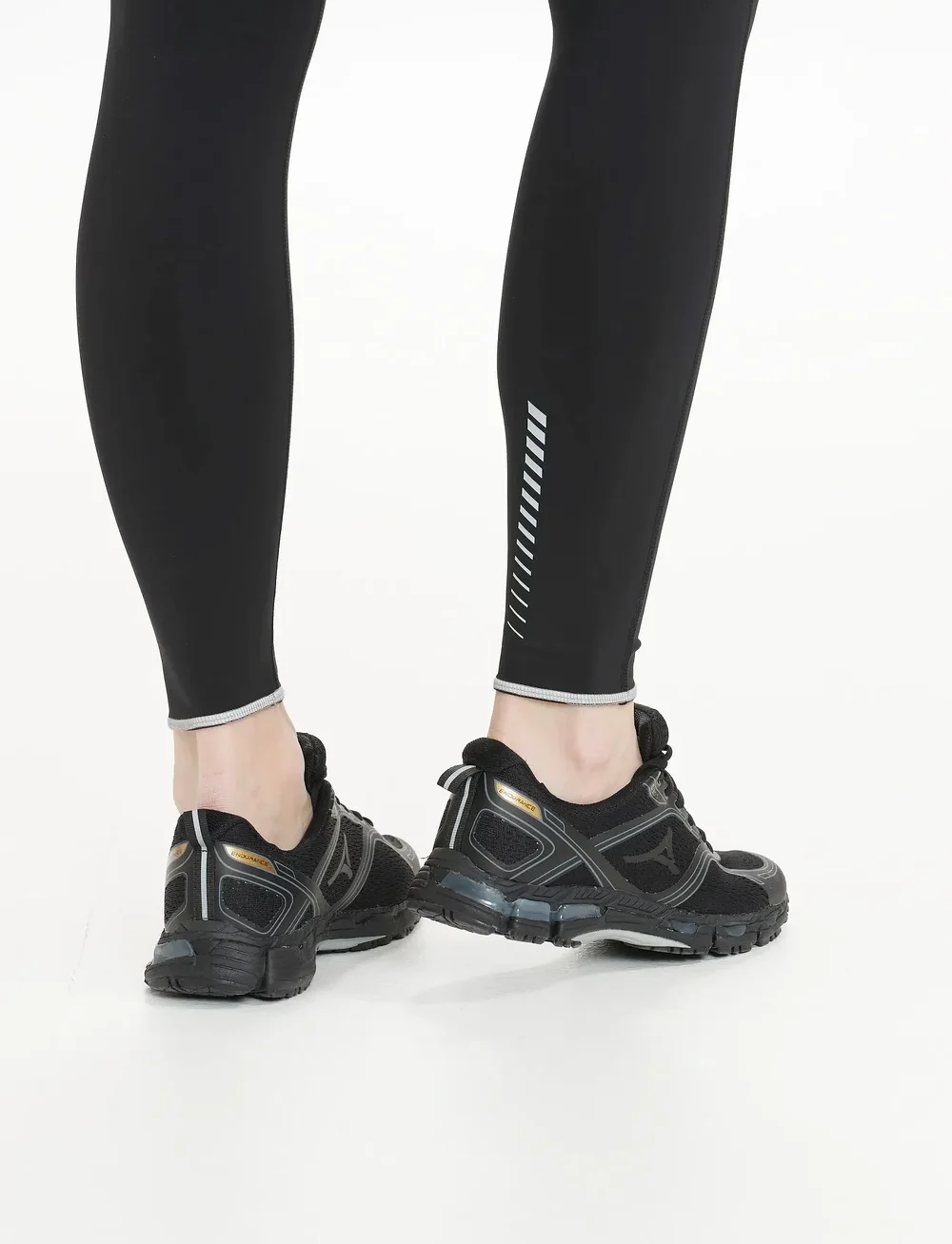 Endurance - Energy V2 W Long Tights - tamprės bėgimui - black - 3