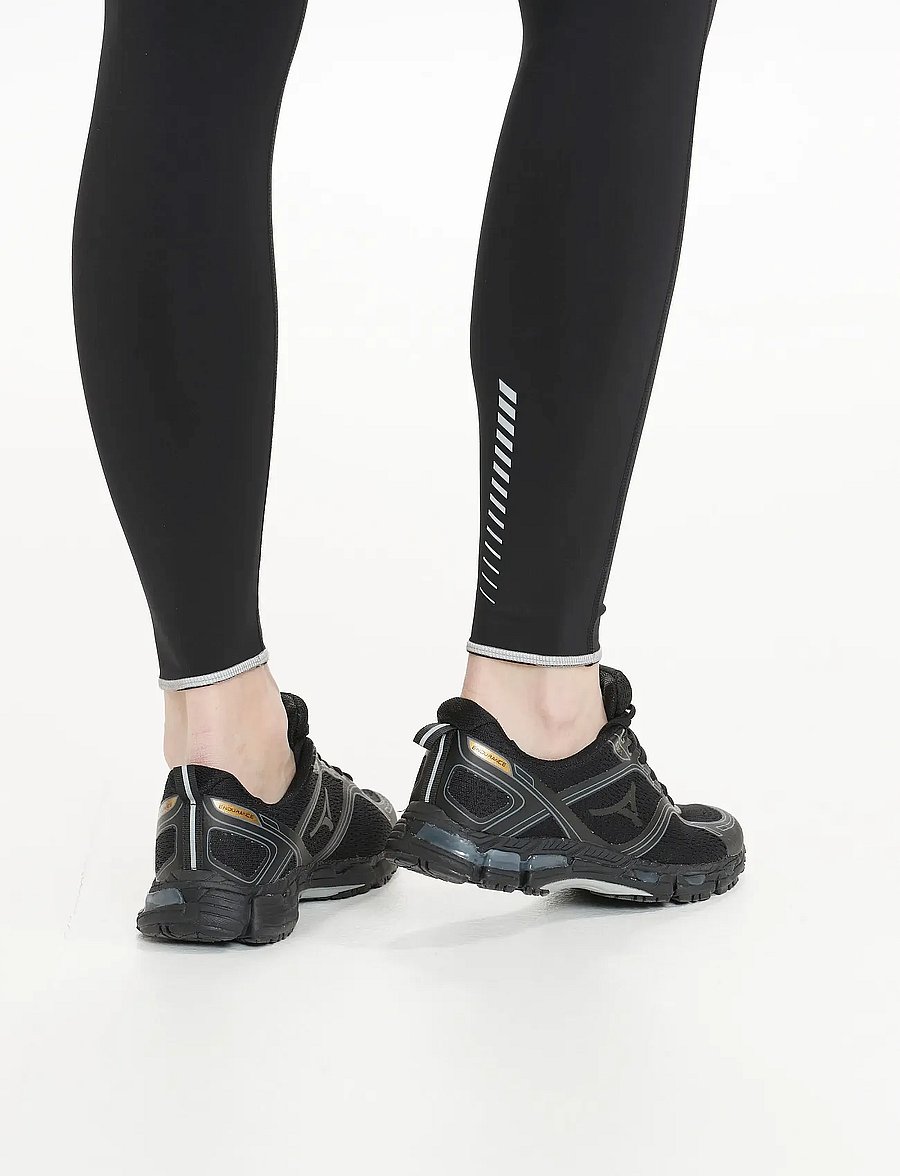Endurance - Energy V2 W Long Tights - legginsy do biegania - black - 3