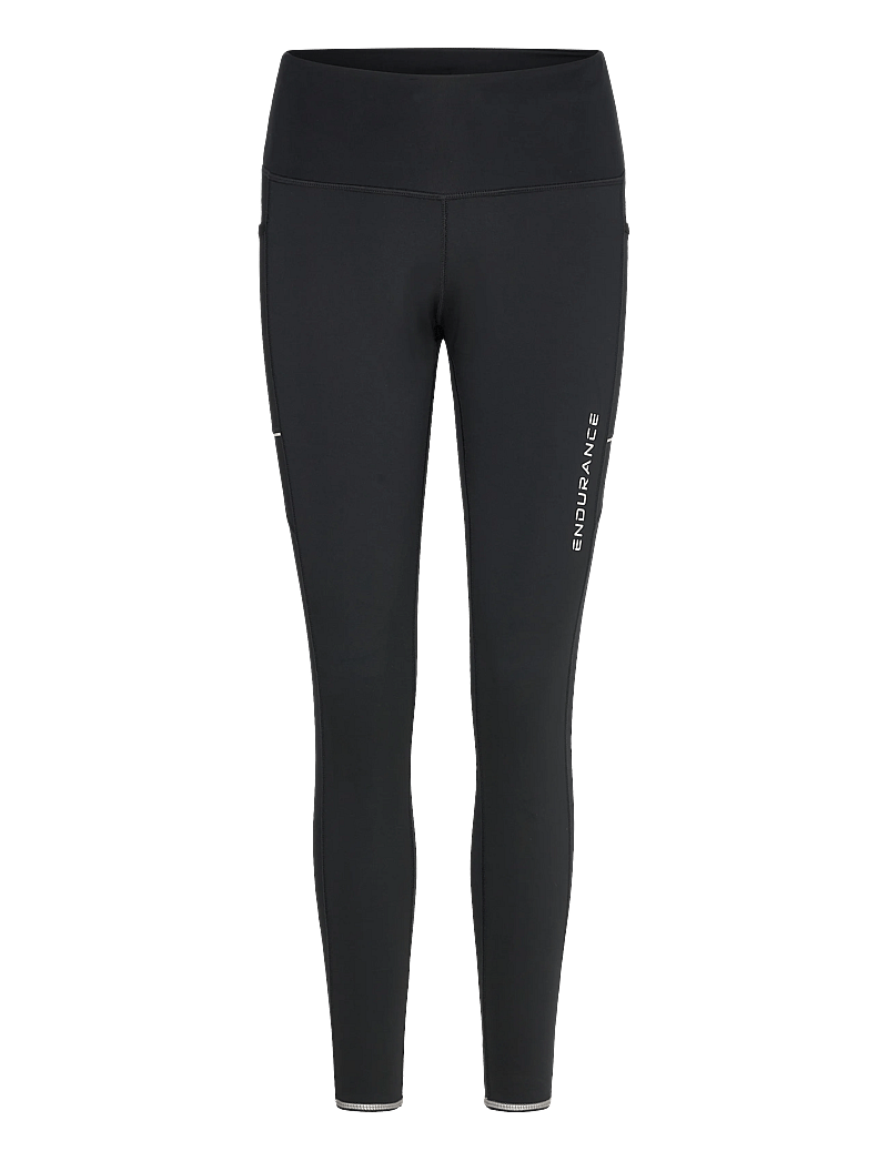Endurance - Energy V2 W Windblock Tights - löpartights - black - 1
