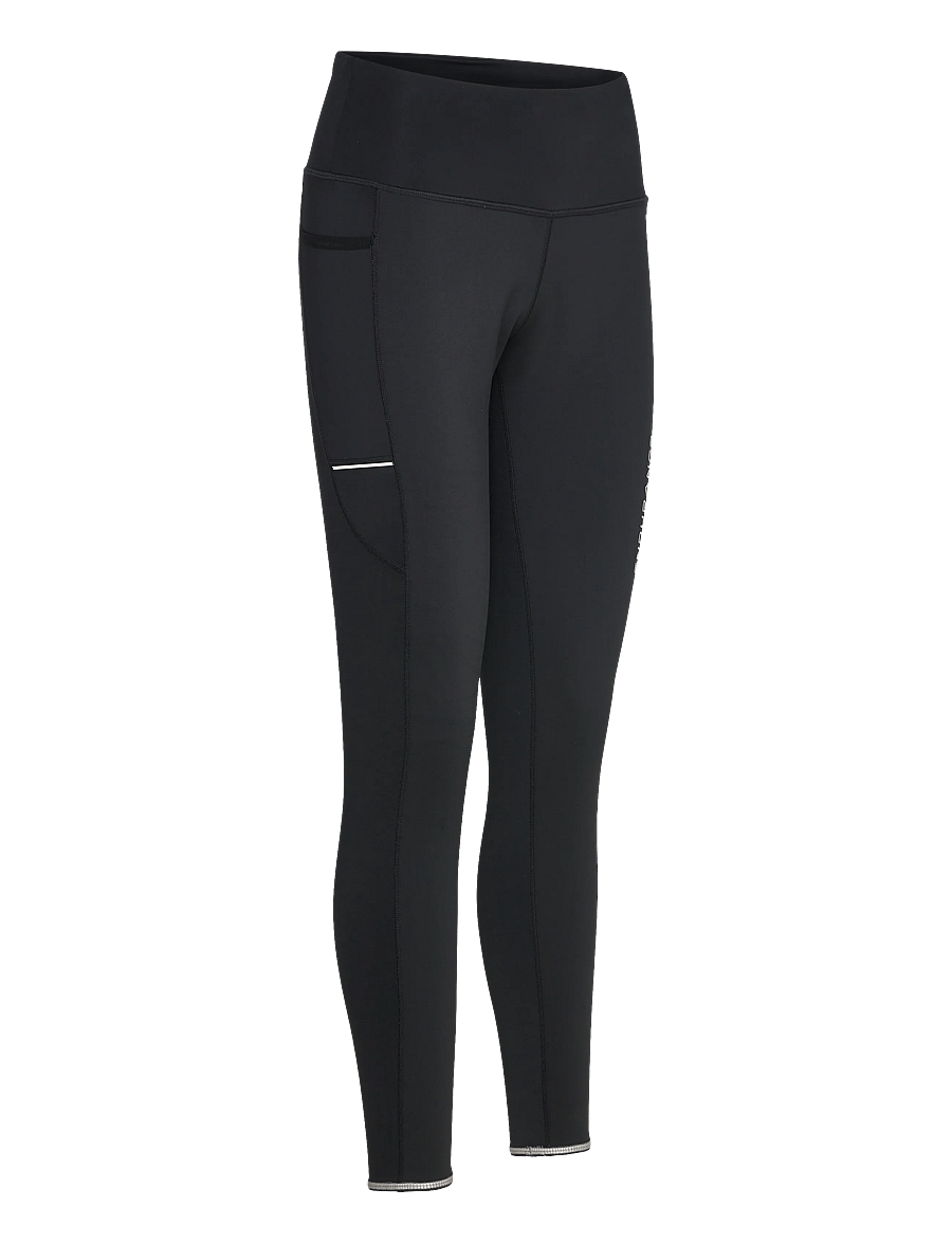 Endurance - Energy V2 W Windblock Tights - hardlooptights - black - 3