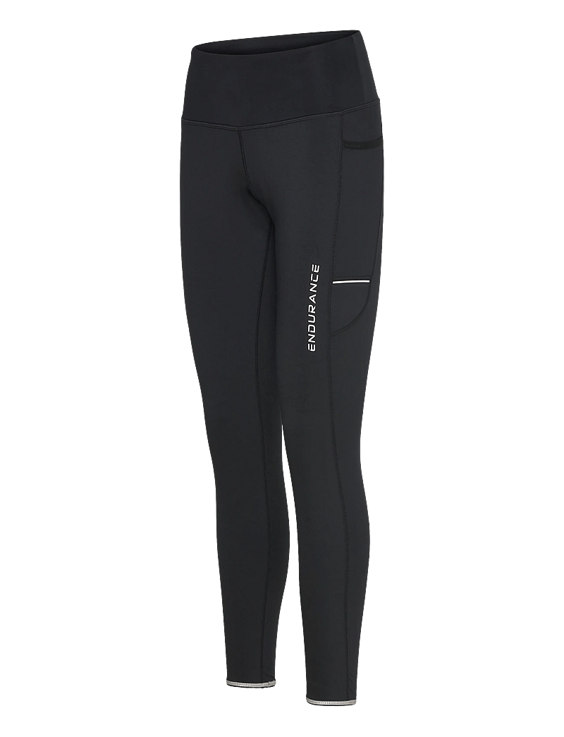 Endurance - Energy V2 W Windblock Tights - löpartights - black - 4