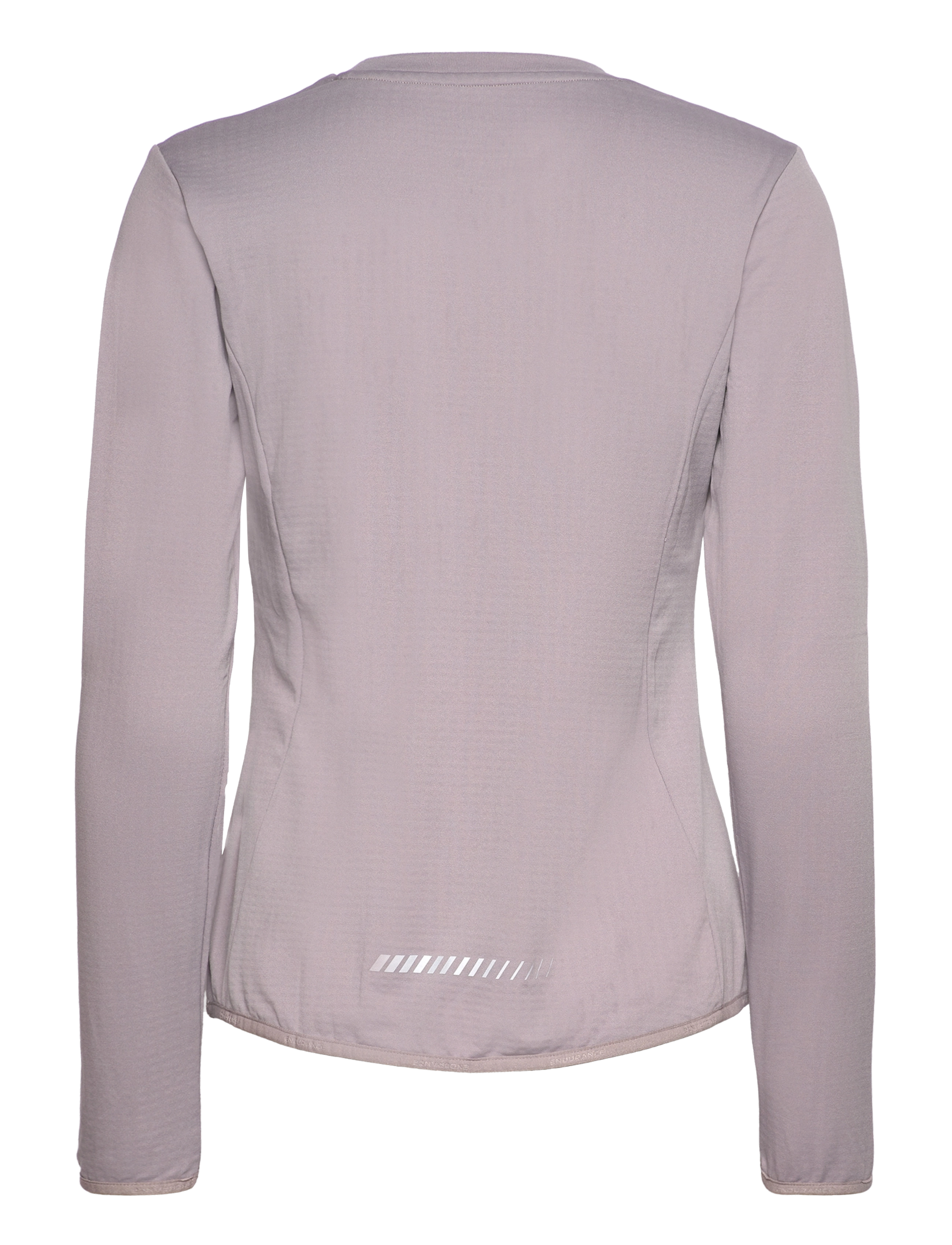 Endurance - Leah W Waffle Melange Loose Fit Tee - gull gray - 1