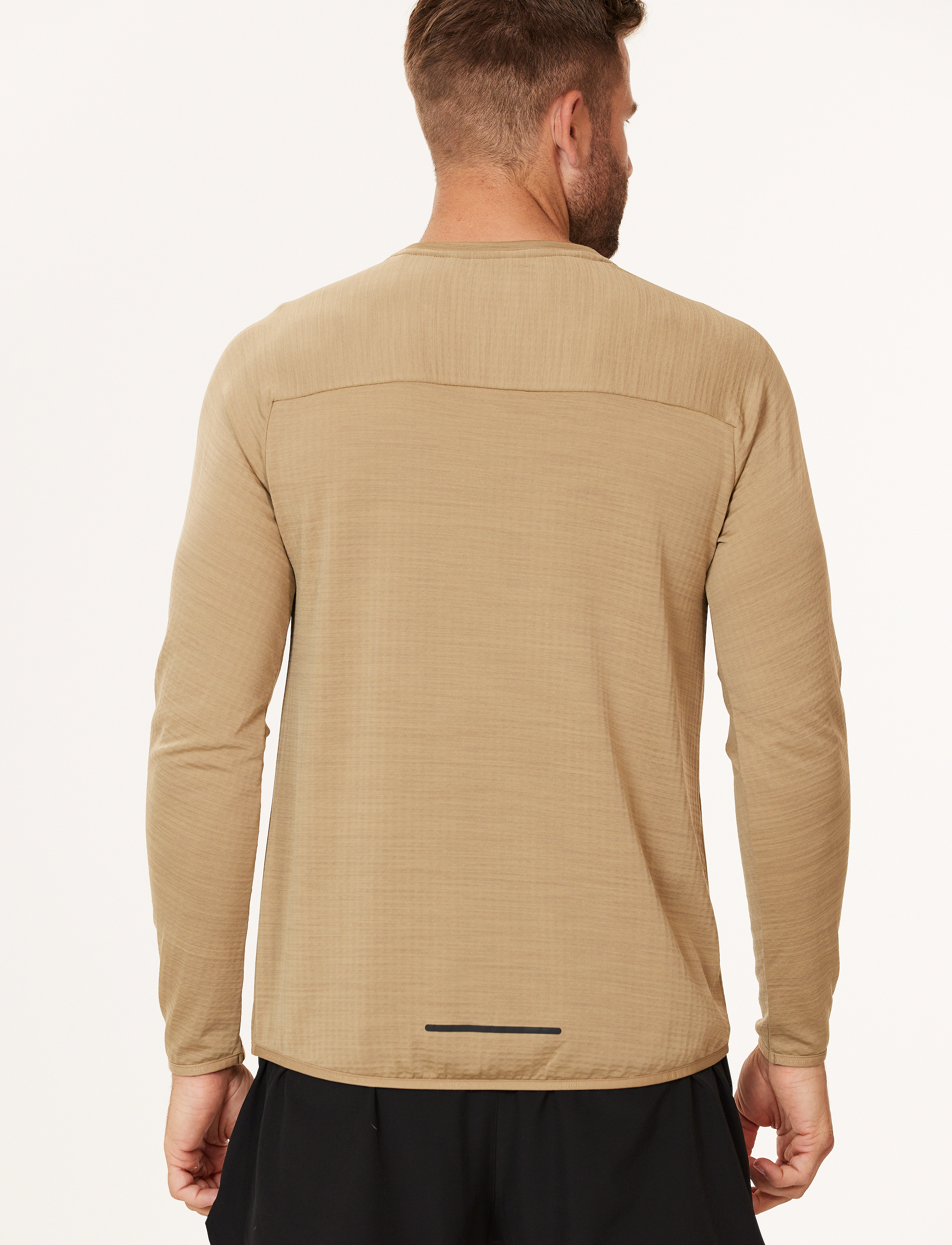 Endurance - Avan M Waffle L/S Tee - beige - 4