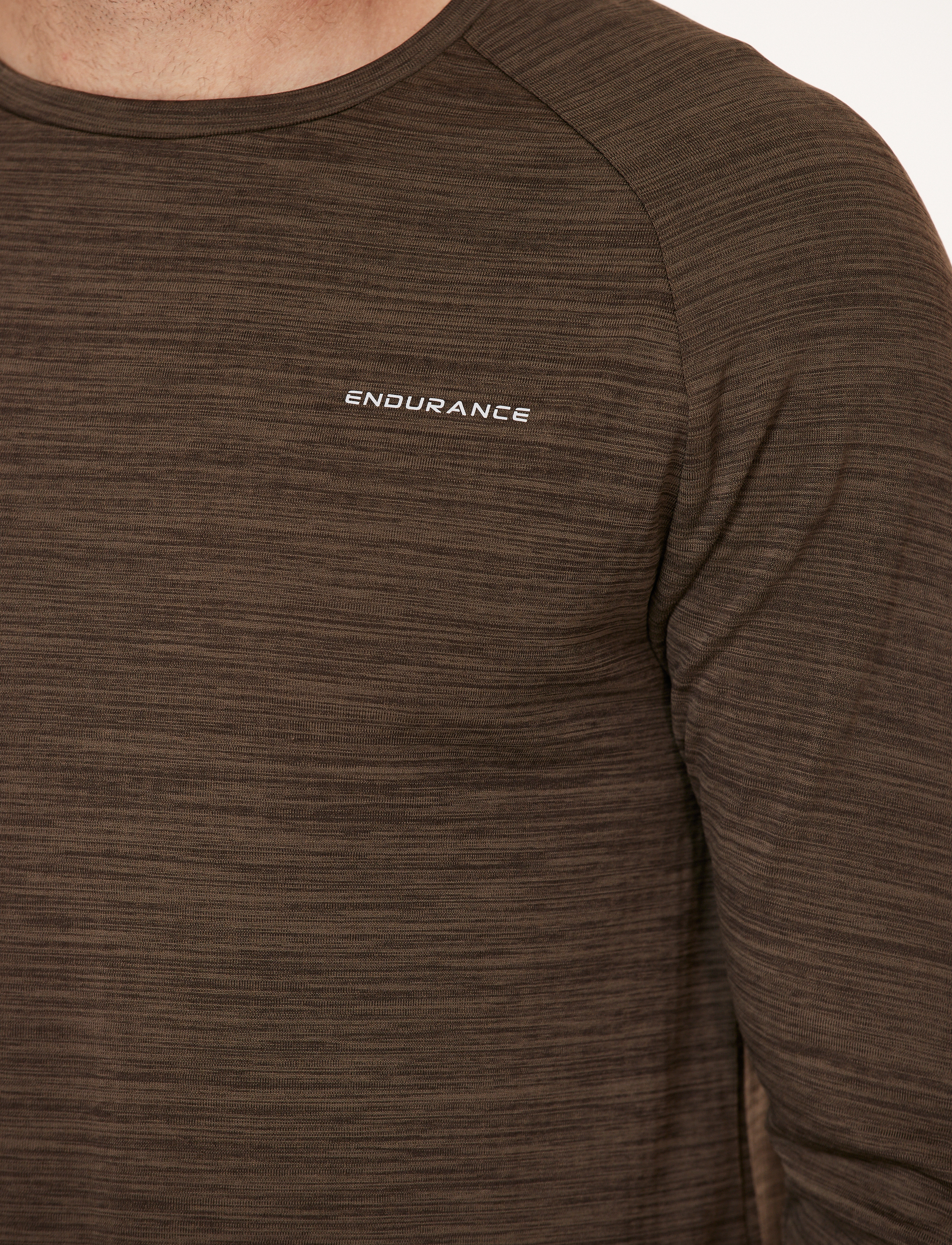 Endurance - Avan M Waffle L/S Tee - wren - 5