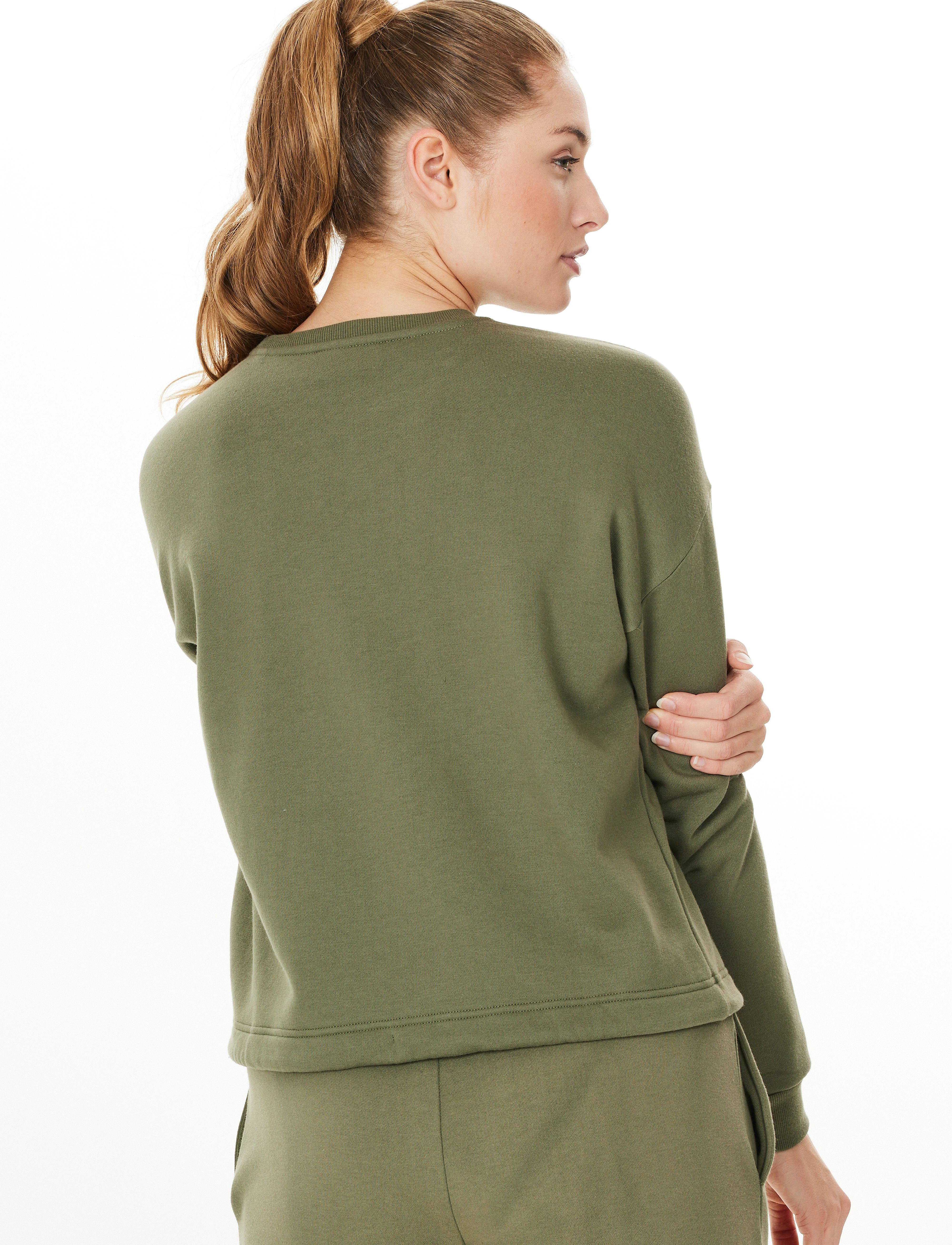 Endurance - Sartine W Crew Neck - 3146 tea leaf - 4