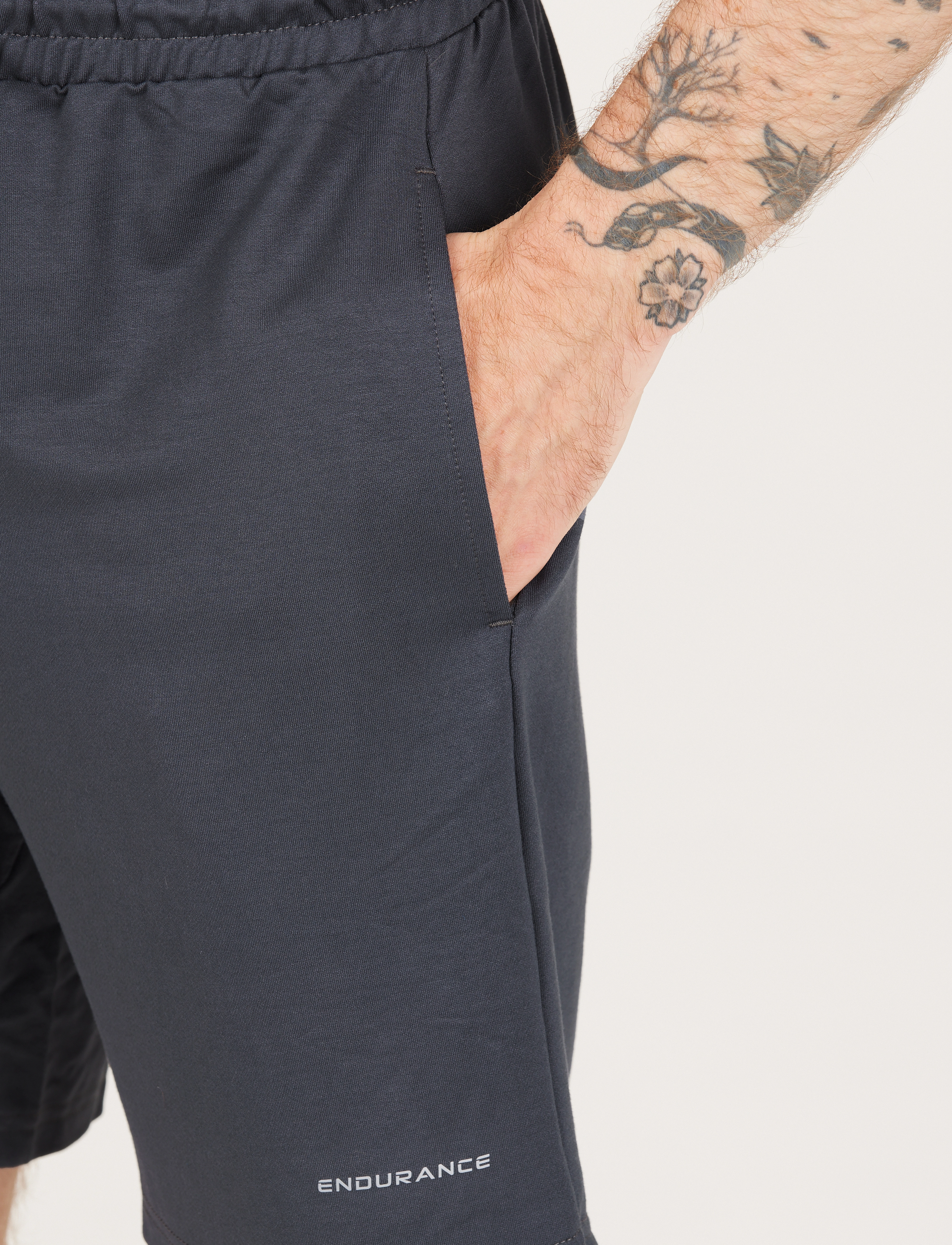 Endurance - Loweer M Sweat Shorts - turbulence - 5