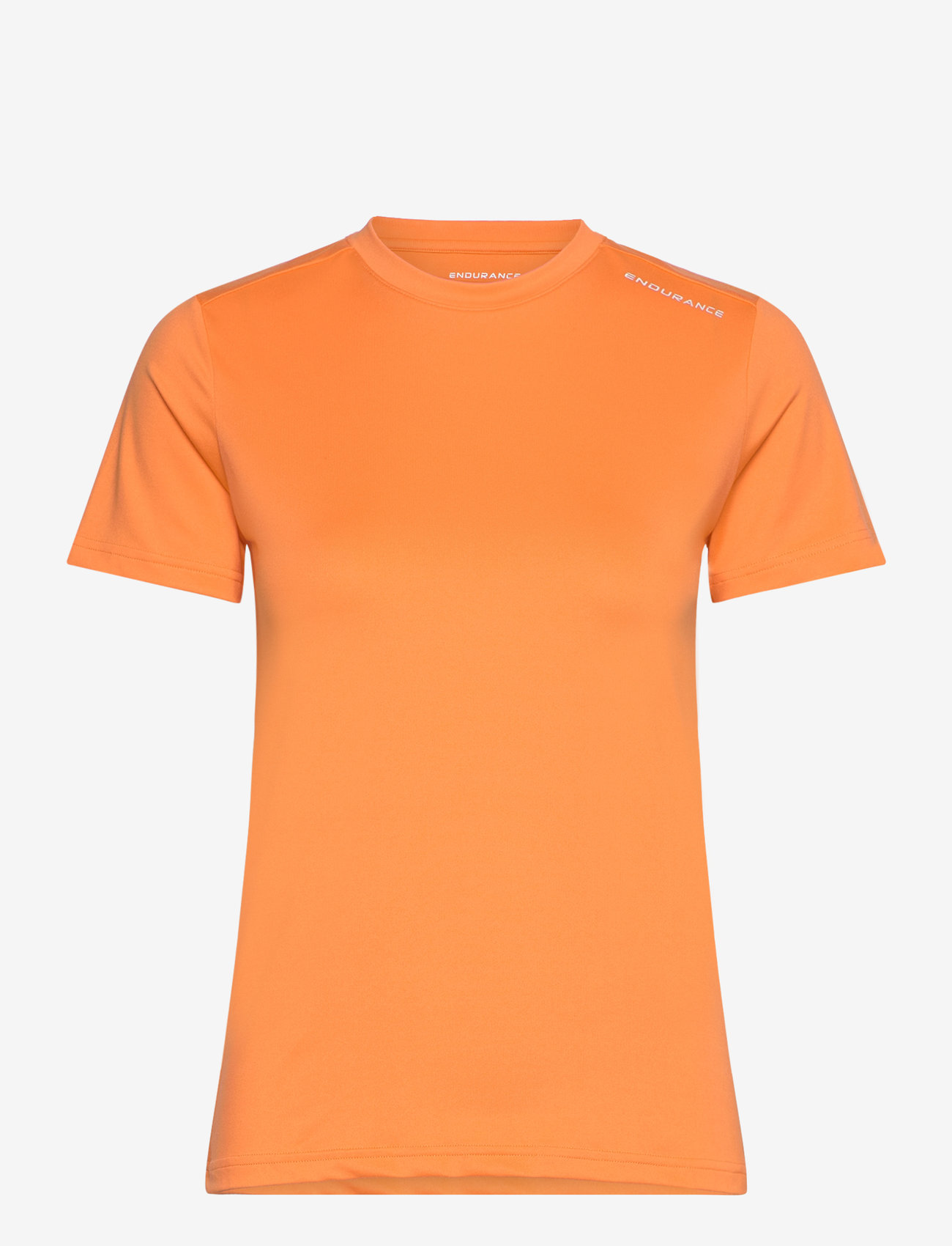 Endurance - Chalina W S/S Tee - t-shirts - 5126 tangerine - 1