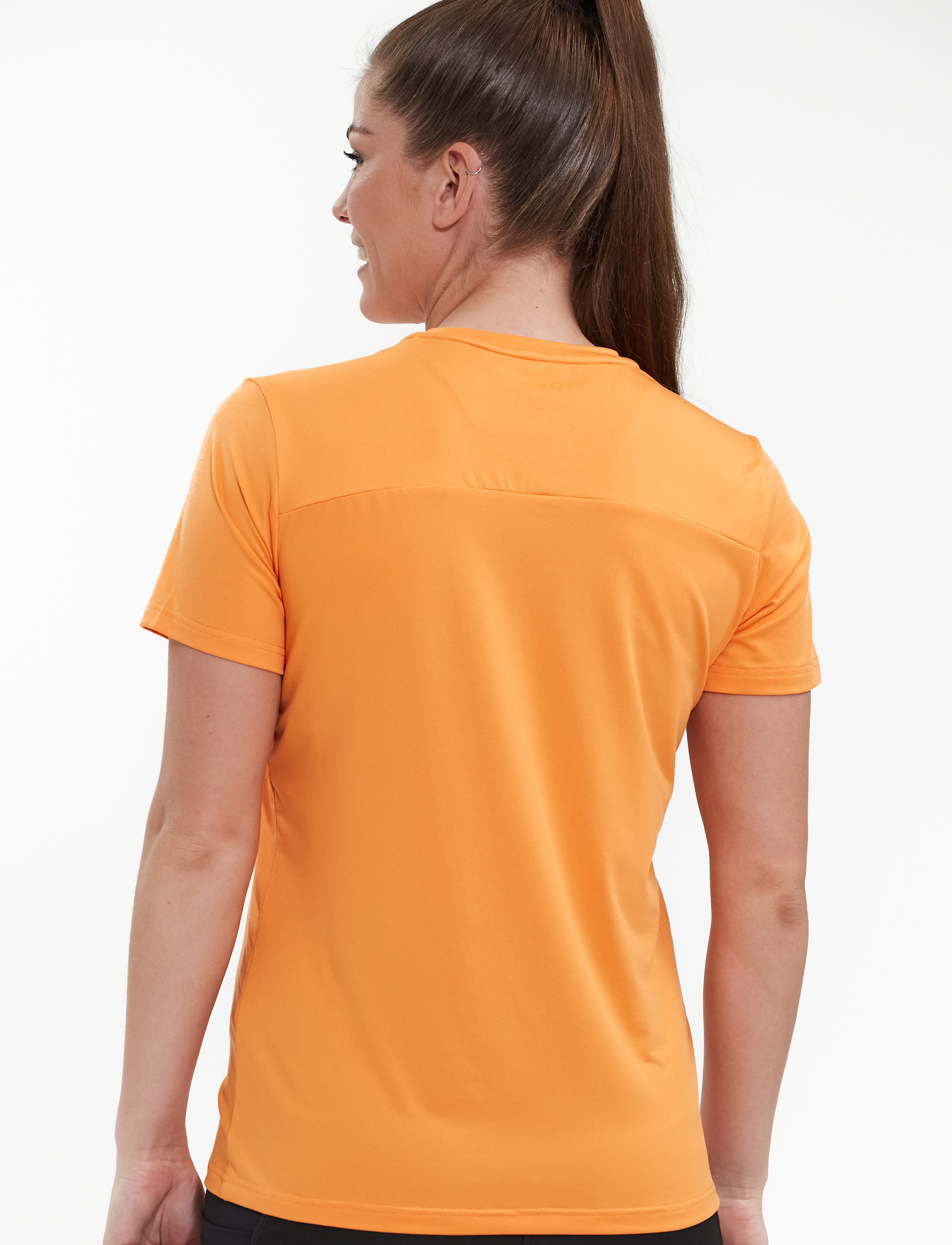 Endurance - Chalina W S/S Tee - 5126 tangerine - 3