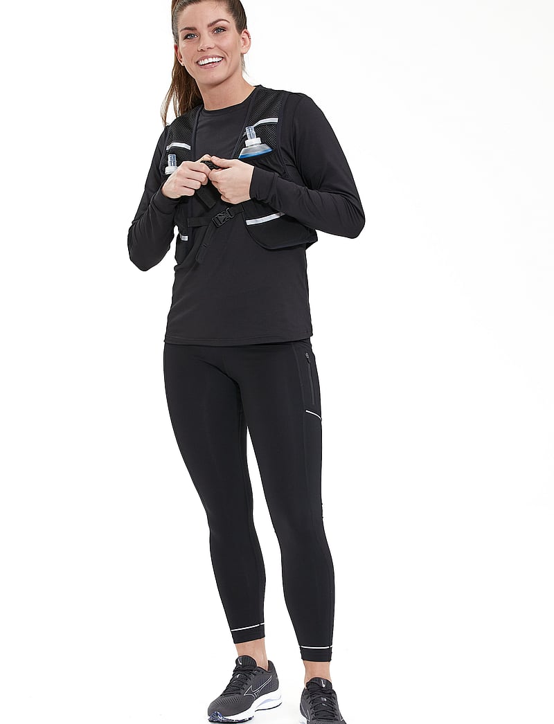 Endurance - Boona Running Vest W/ Bottles - laufausrüstung - black - 5