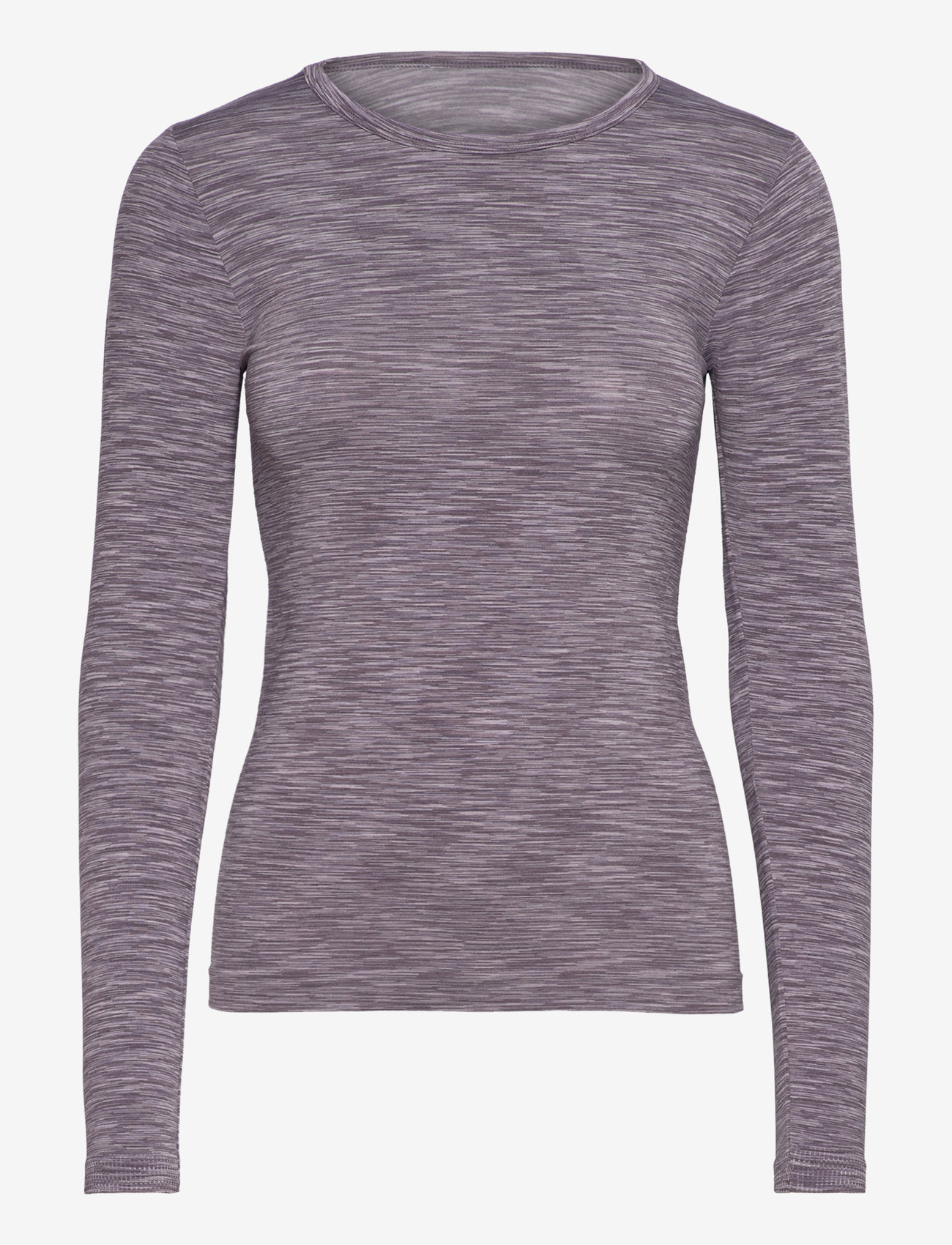 Endurance - Crina W Seamless Melange L/S Tee - alussärgid ja t-särgid - 1117 shark - 1