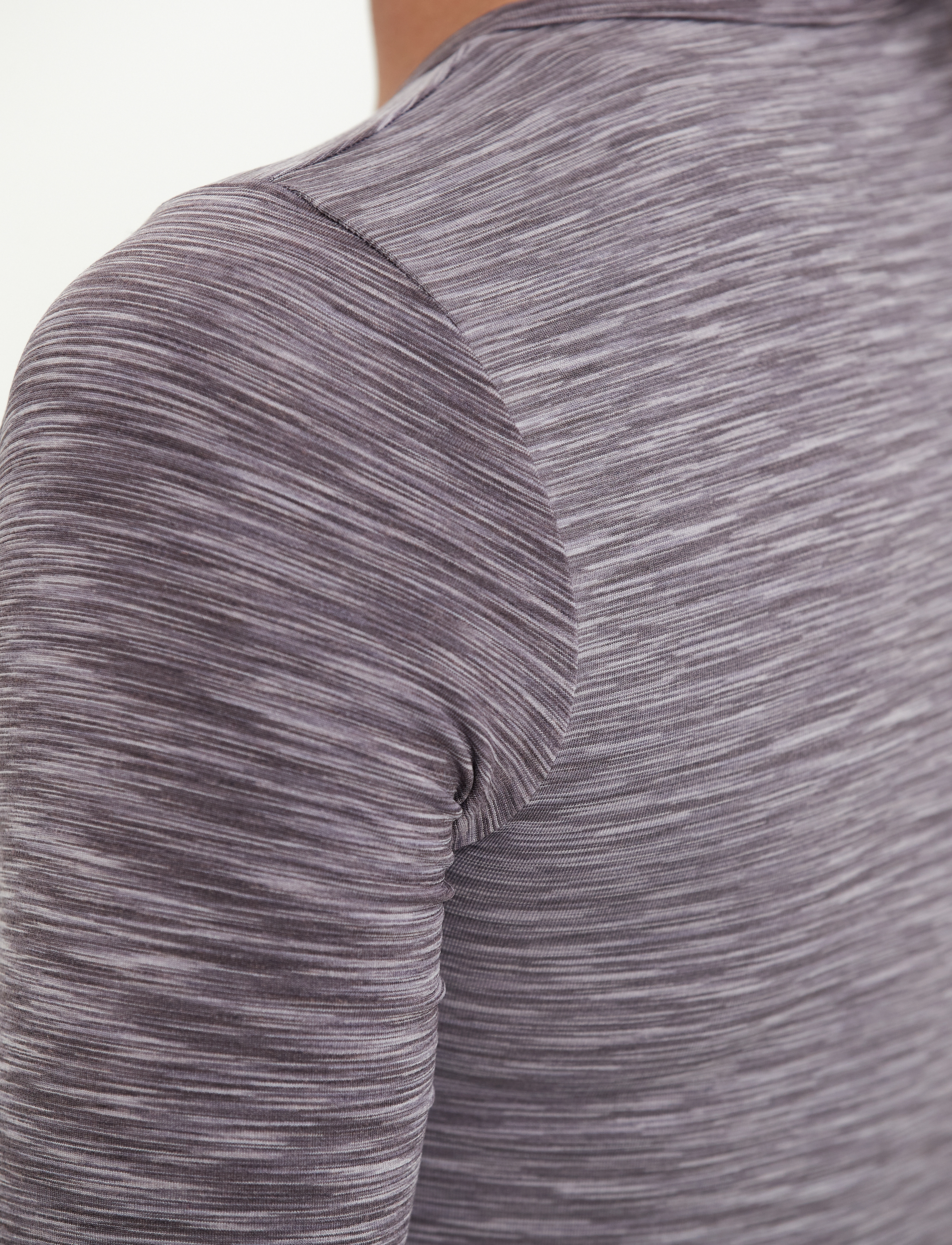 Endurance - Crina W Seamless Melange L/S Tee - 1117 shark - 4