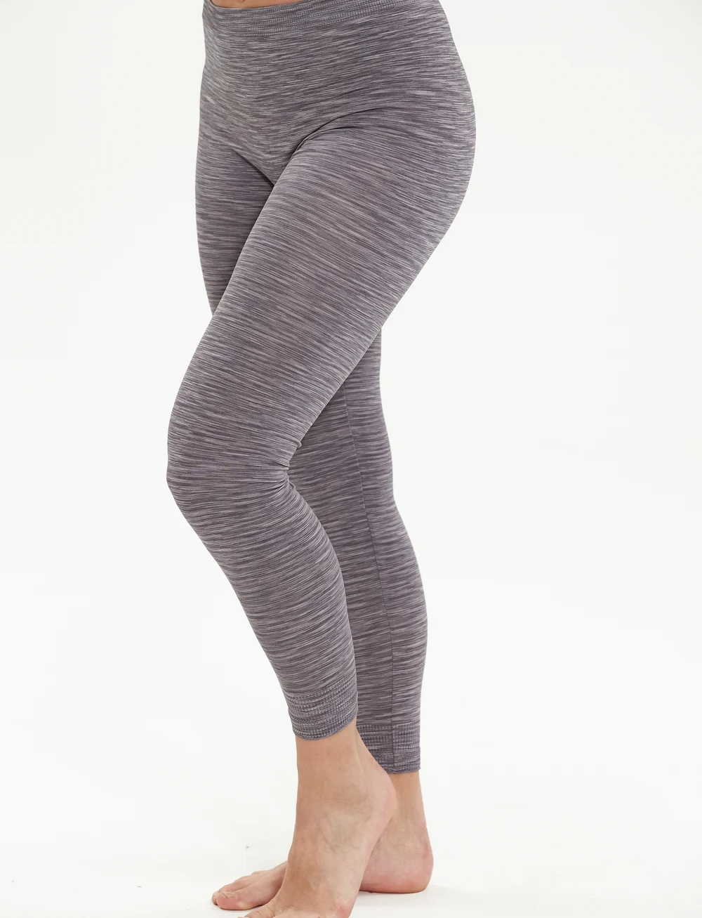 Endurance - Crina W Seamless Melange Tights - træningstights - 1117 shark - 0