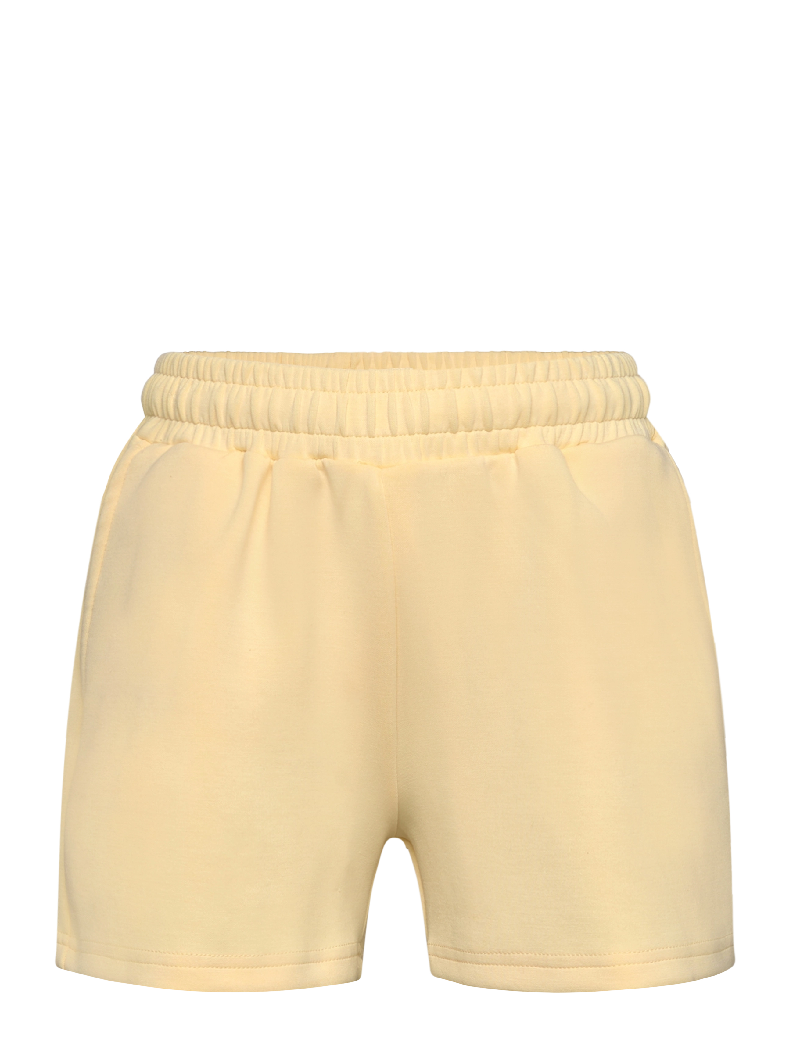 Endurance Timmia Jr. Sweat Shorts - Shorts - DOUBLE CREAM / yellow