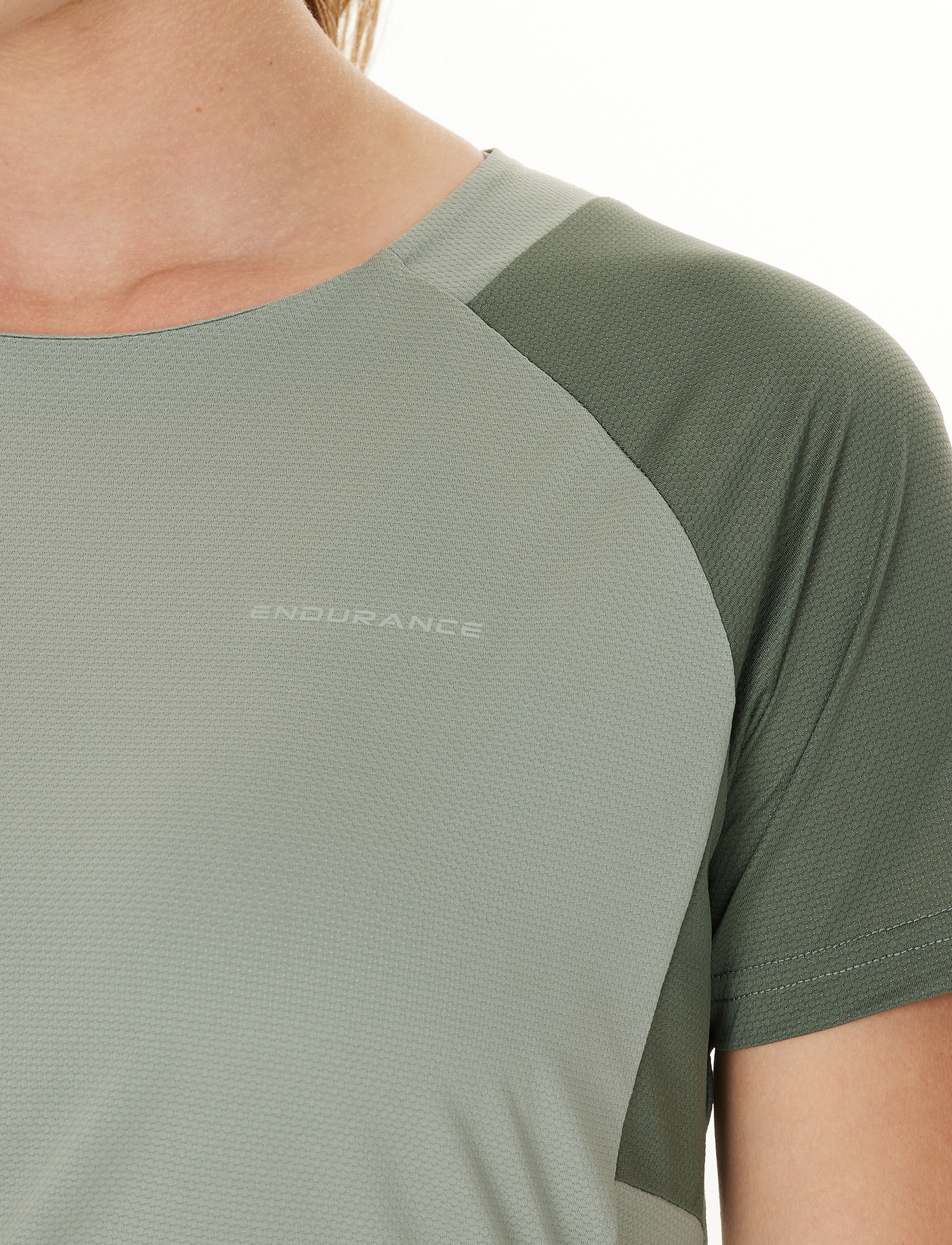 Endurance - Yamy W Cool-Tech S/S Tee - 3131 dusty teal - 5