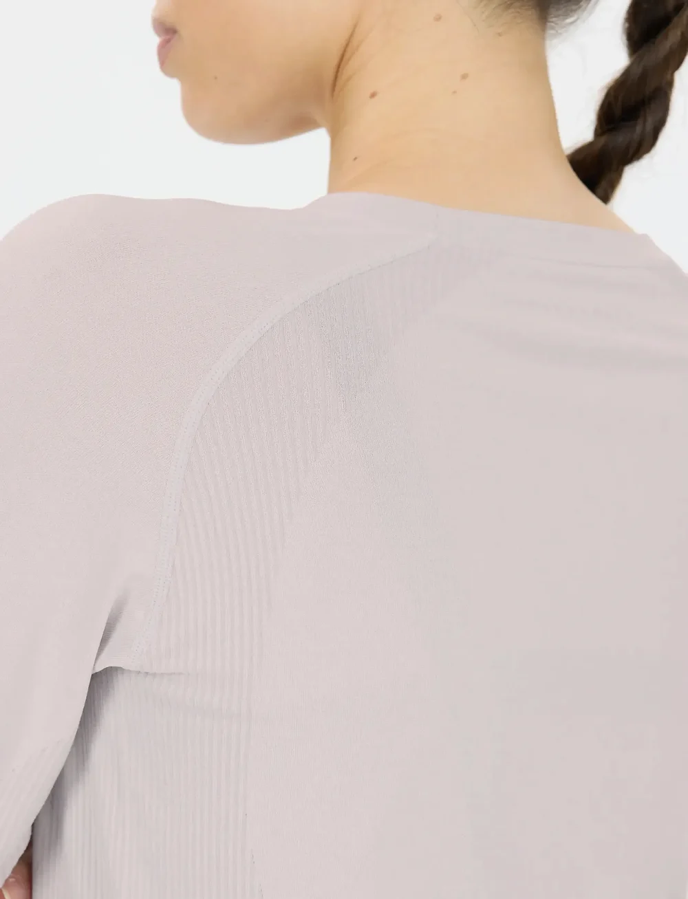 Endurance - Halen W Seamless L/S Tee - termoundertrøjer - lilac gray - 4