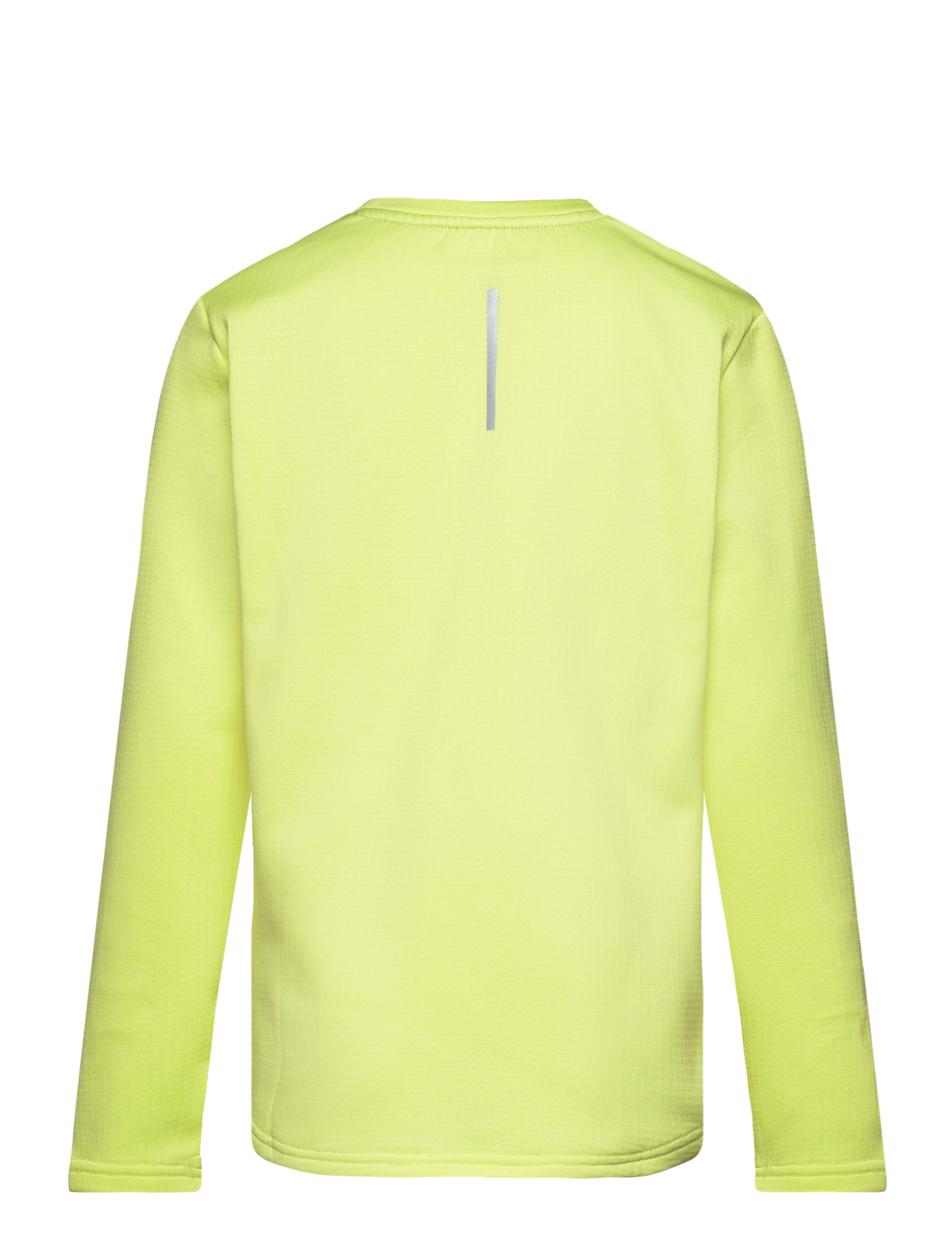 Endurance - Eally Jr. Waffle L/S Tee - sunny lime - 2