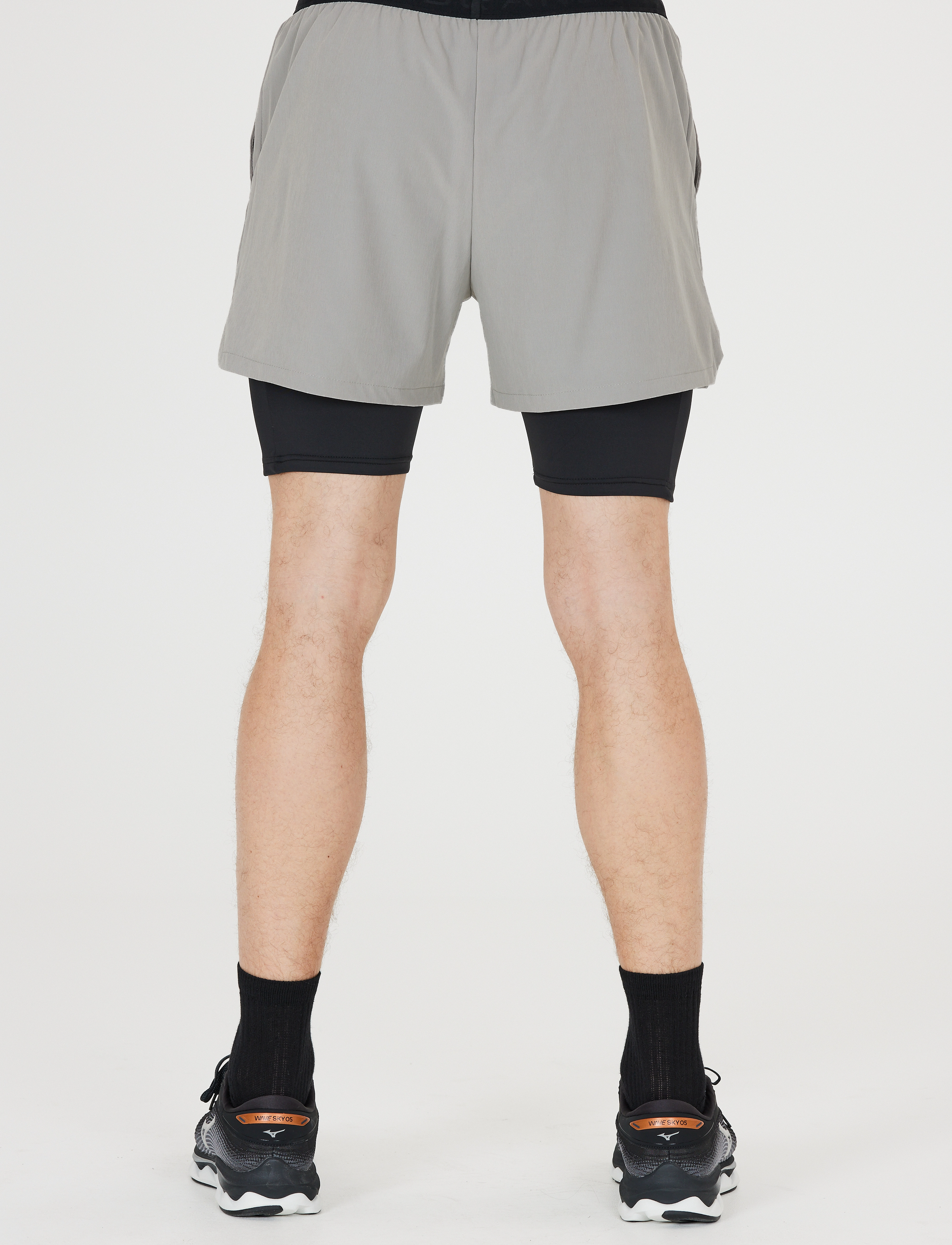 Endurance - Jamy M 2-in-1 Shorts - grey - 4