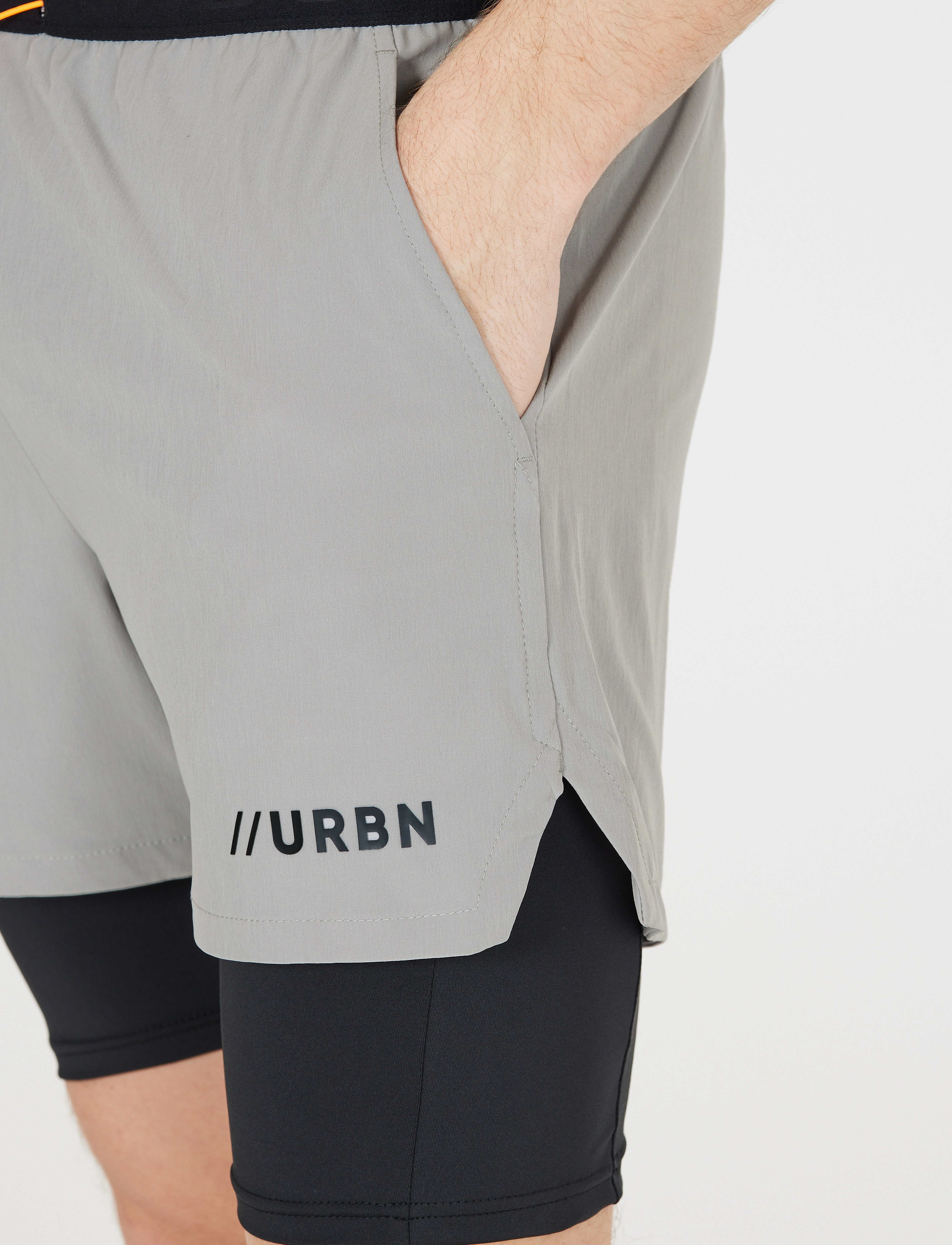 Endurance - Jamy M 2-in-1 Shorts - grey - 5