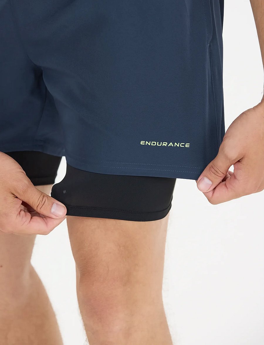 Endurance - Kros M 2-in-1 Shorts - trainingsshorts - big dipper - 3