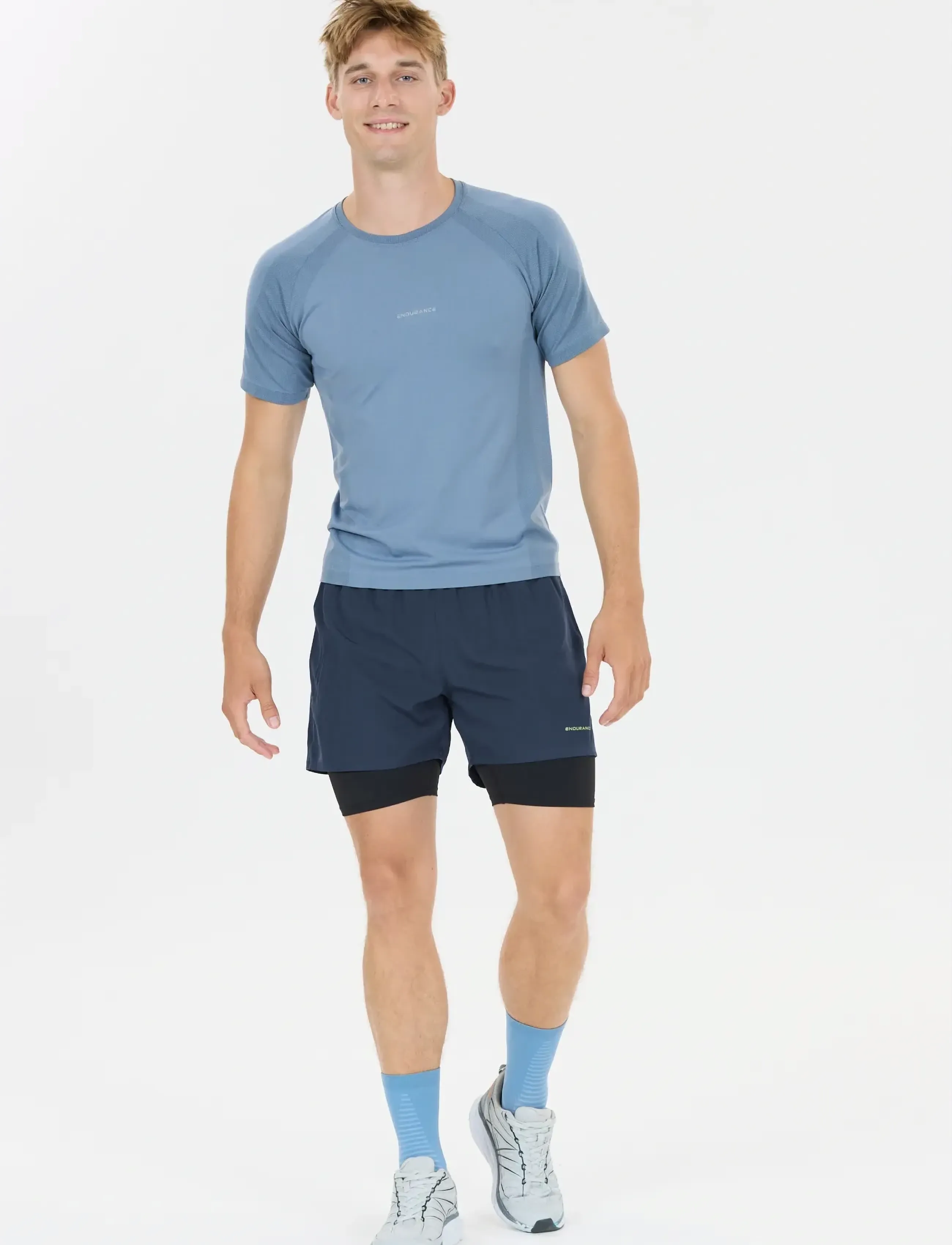 Endurance - Kros M 2-in-1 Shorts - trainingsshorts - big dipper - 4