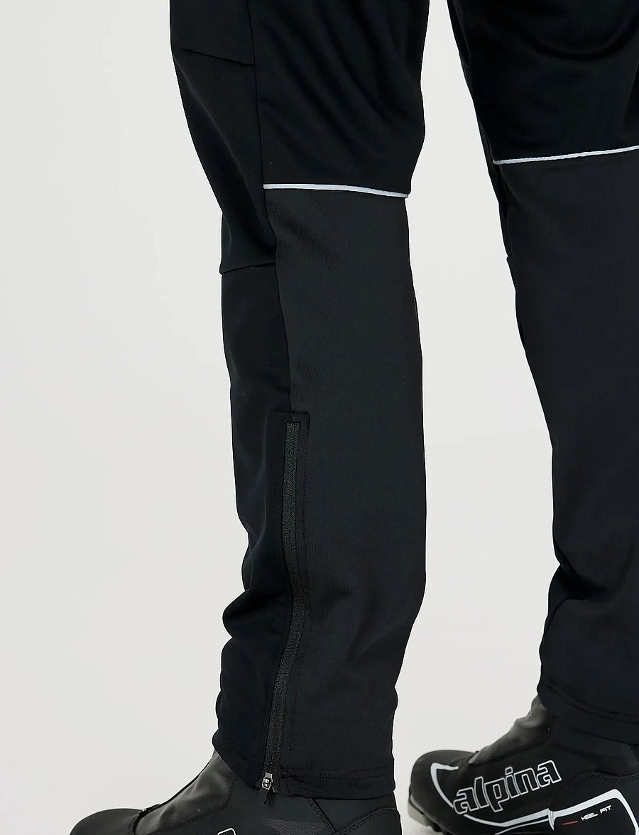 Endurance - Lincoln M XCS Windblock Pants - spodnie treningowe - black - 5
